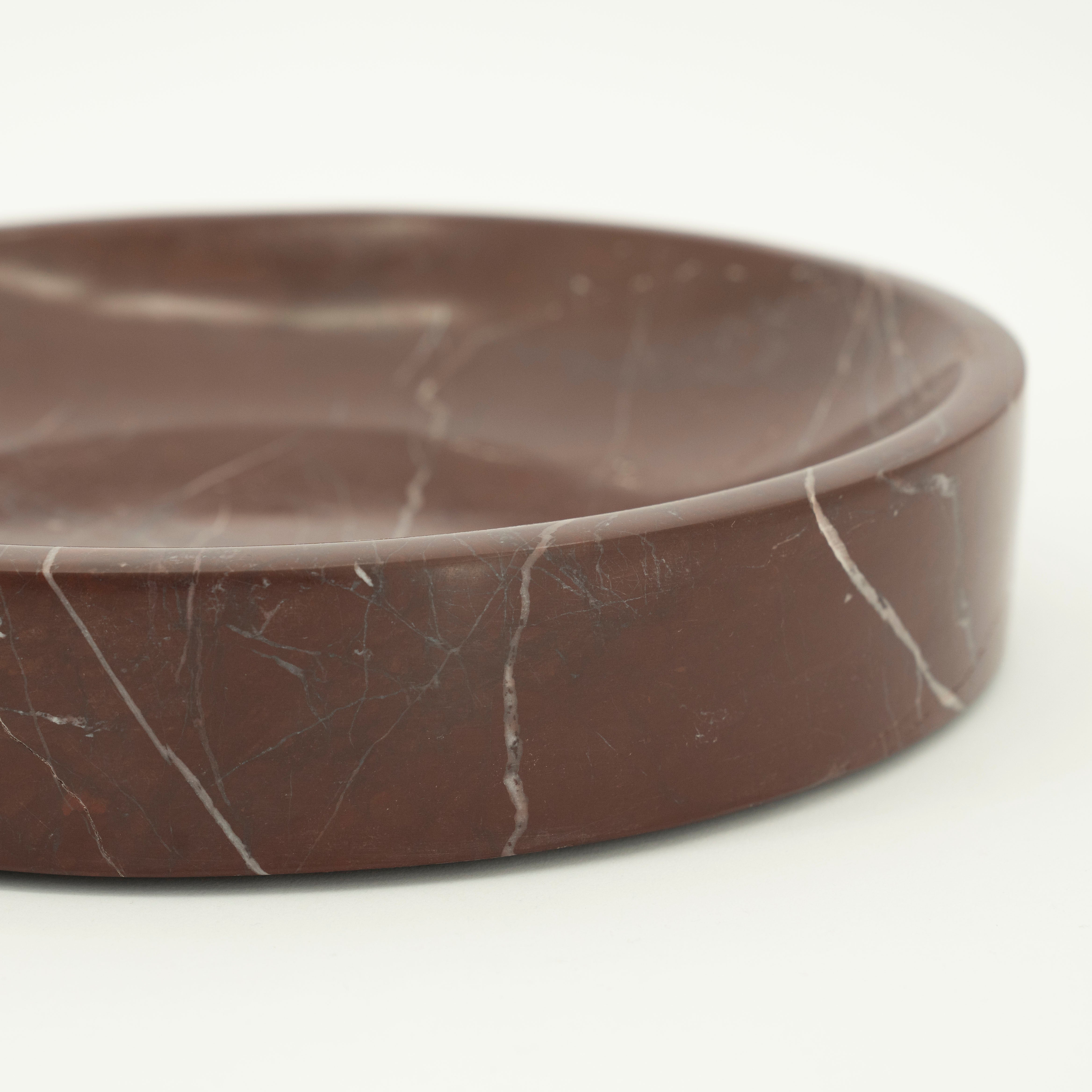 Mísa BOWL hnědý mramor