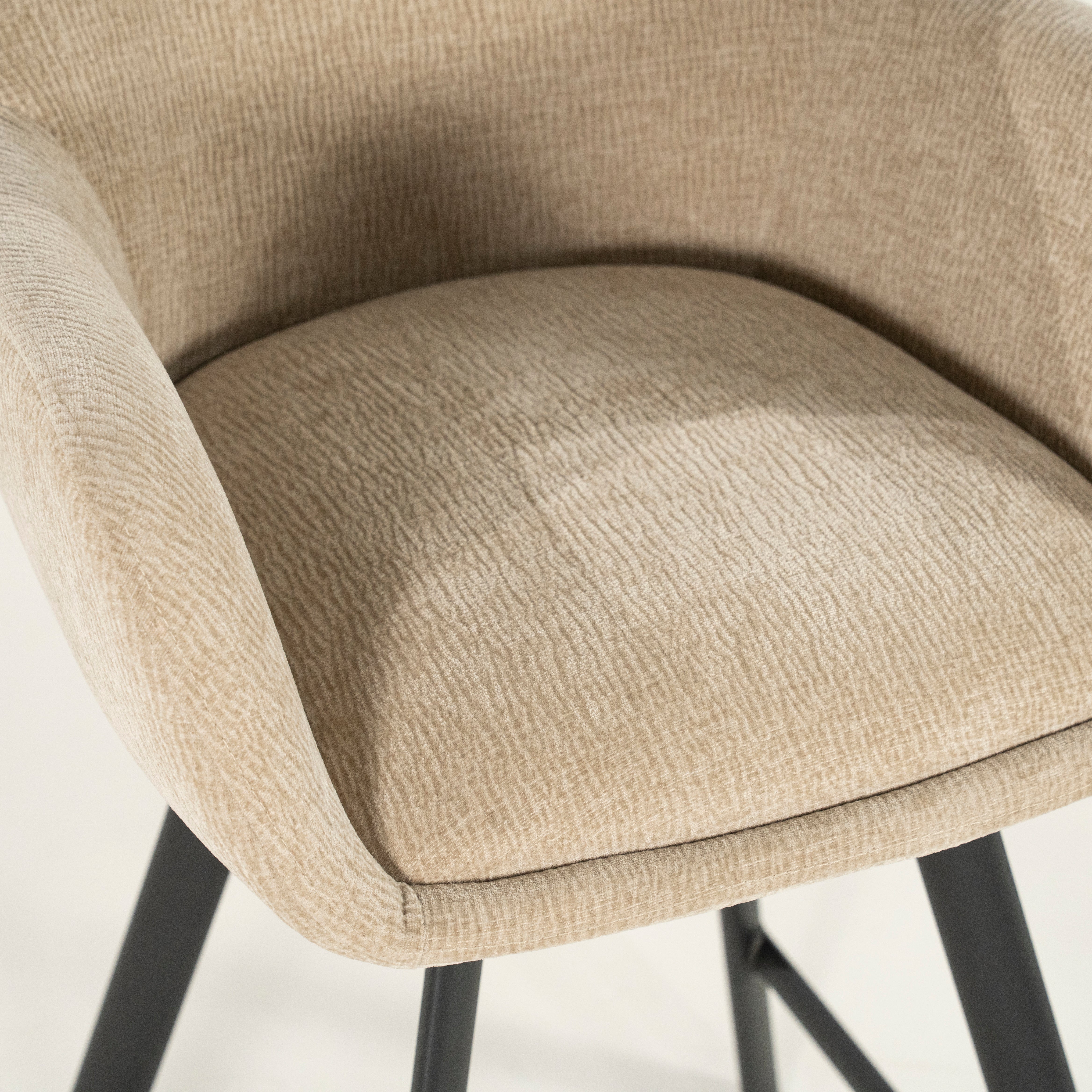 BLISS taupe stool