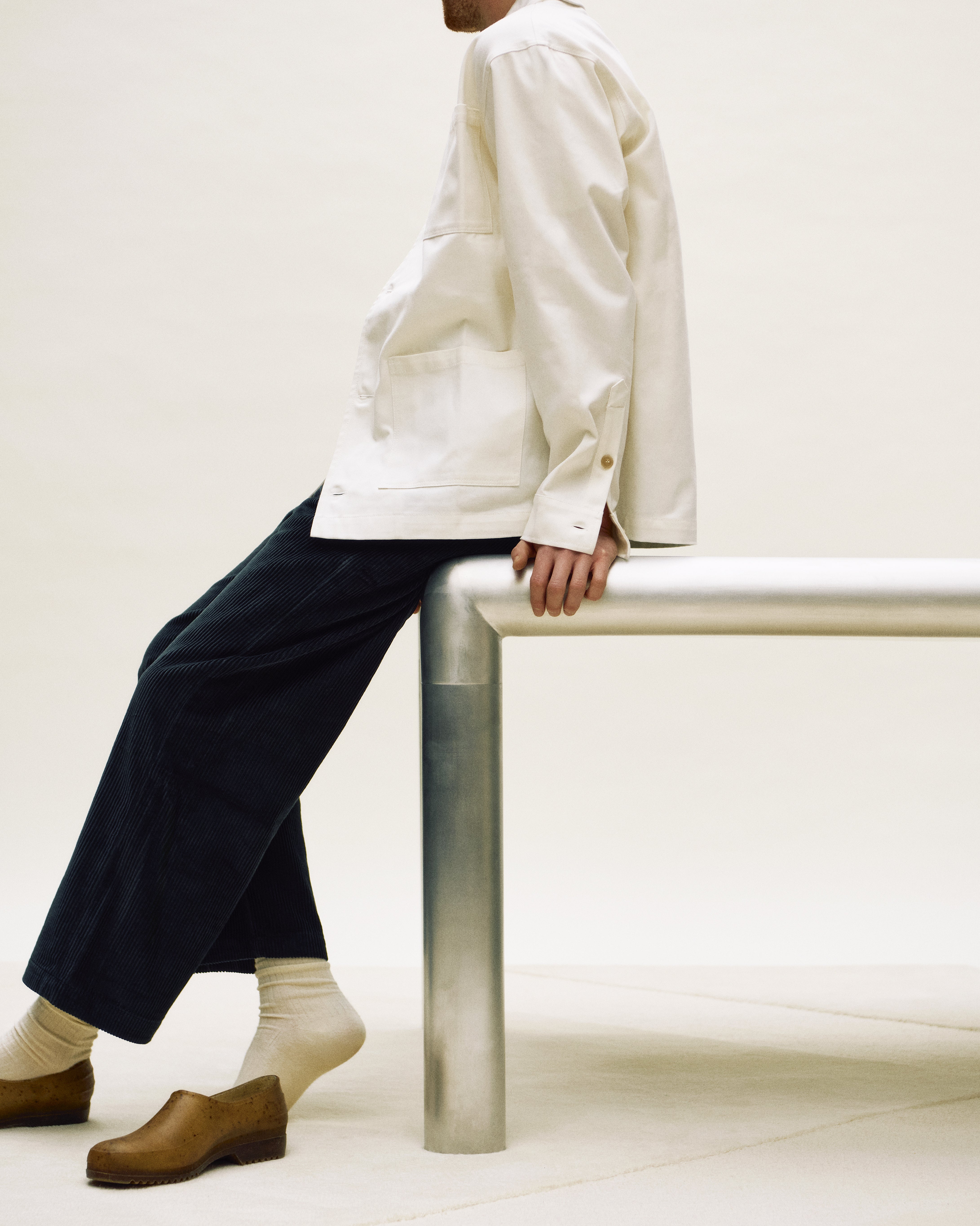 Broken White PATH Rug