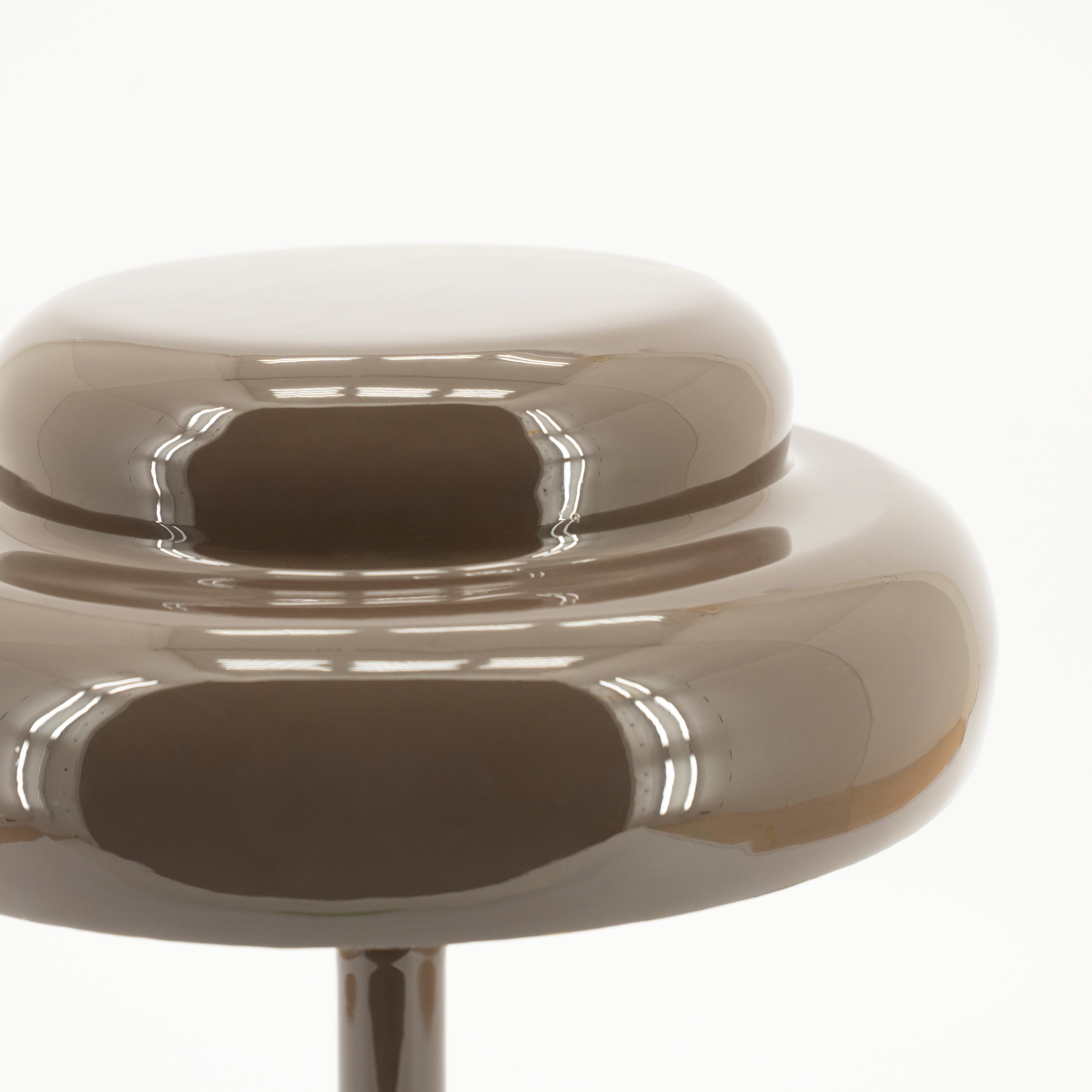 Stolní lampa POMM hnědá