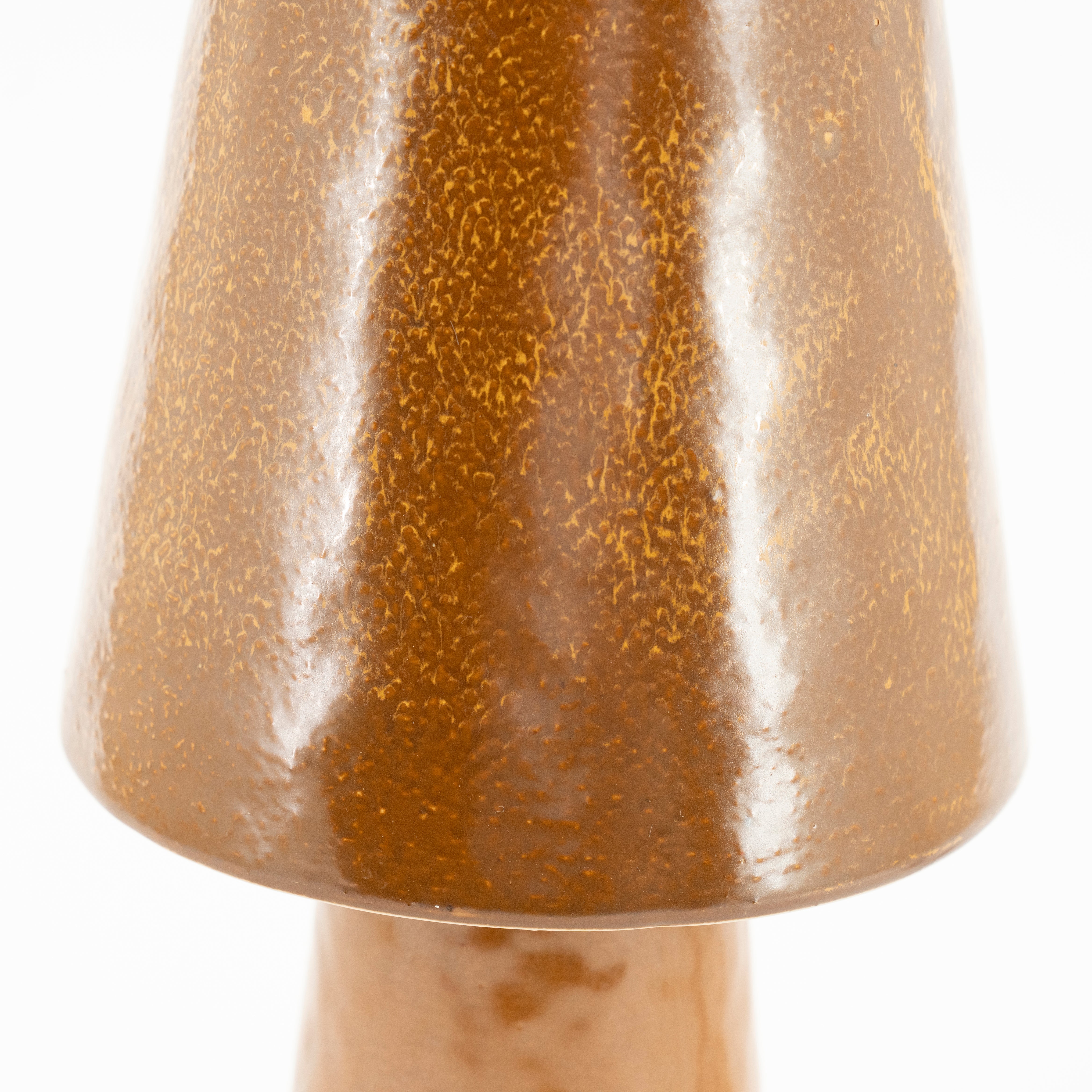 Stolní lampa CLAYTON hořčicová