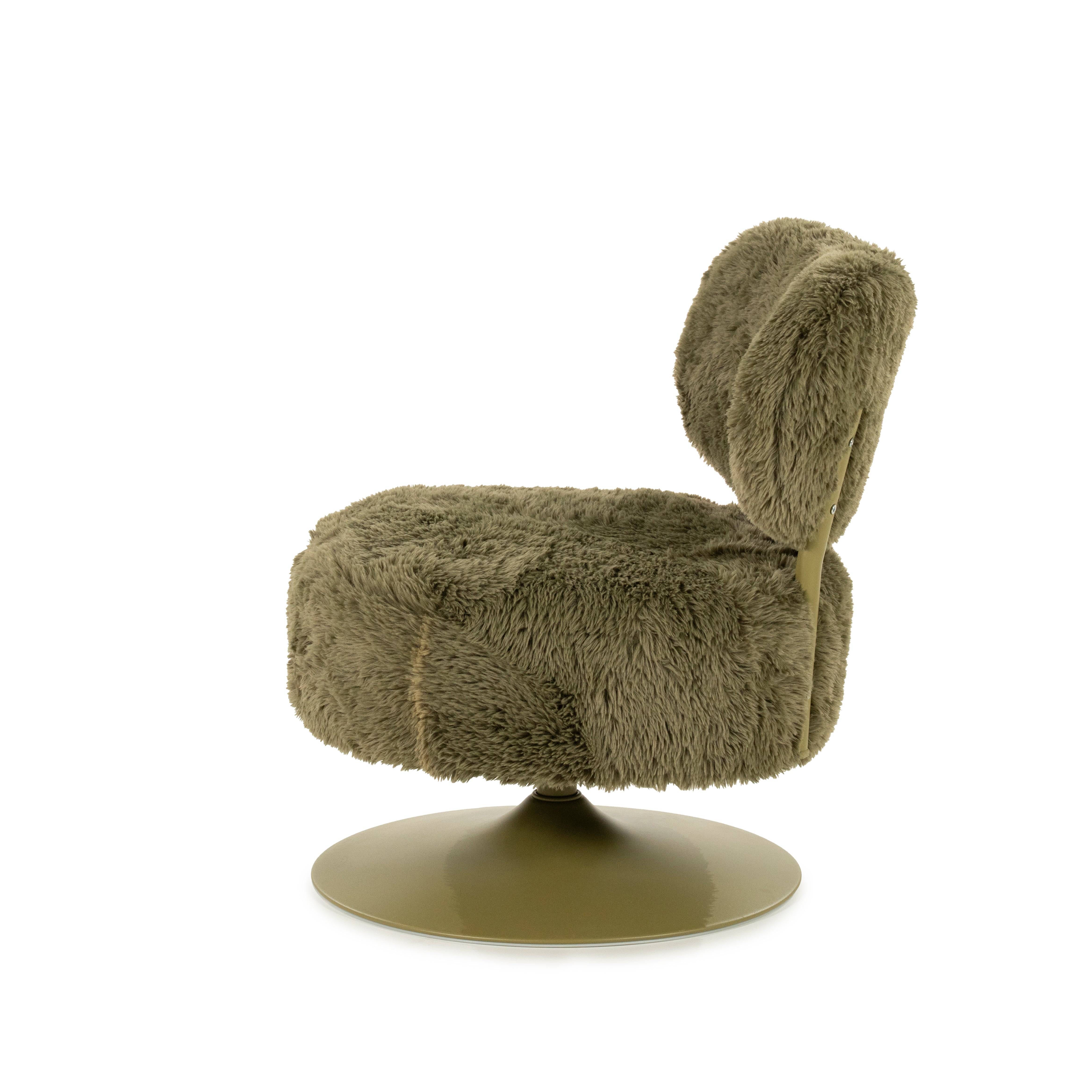 FURLO Green Swivel Armchair