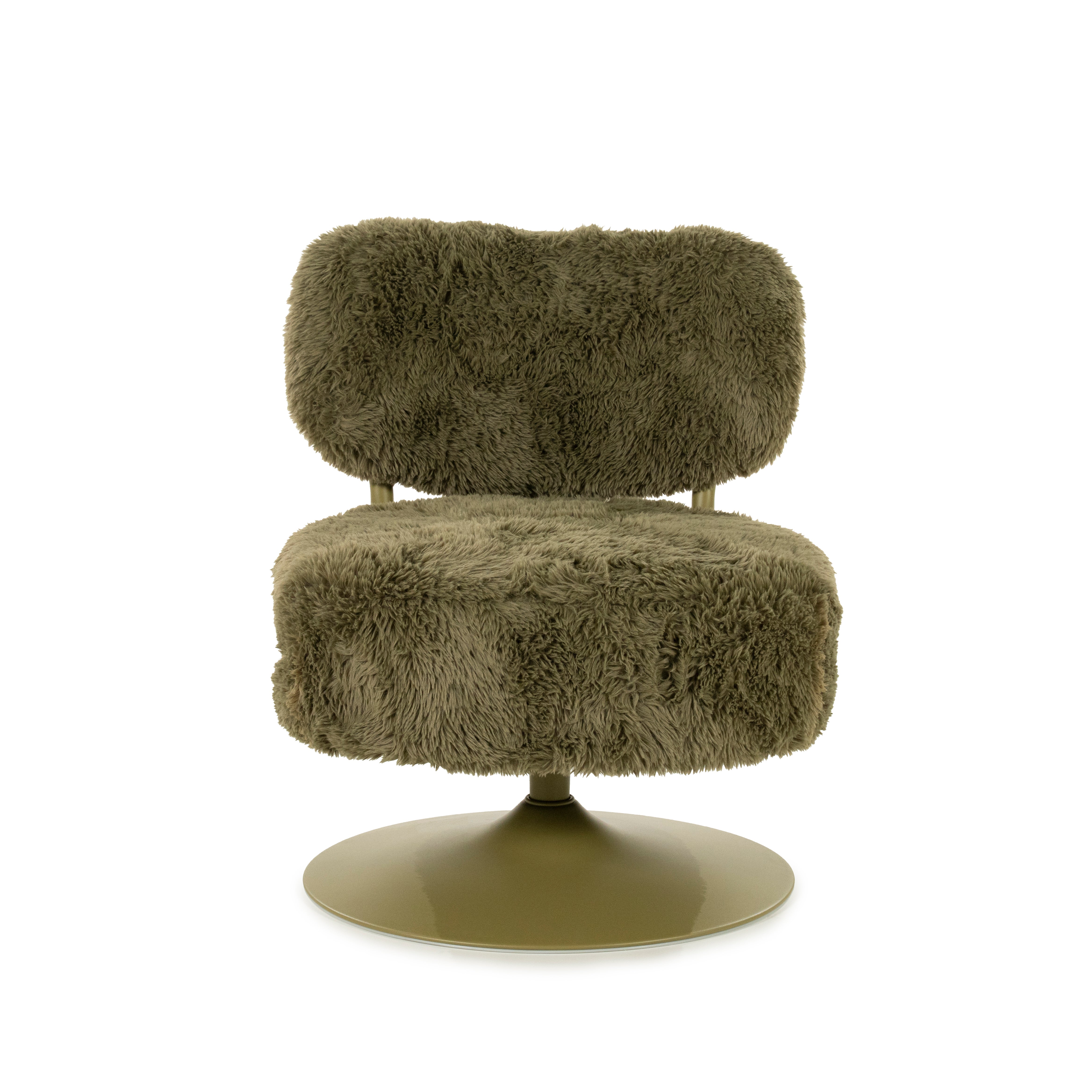 FURLO Green Swivel Armchair