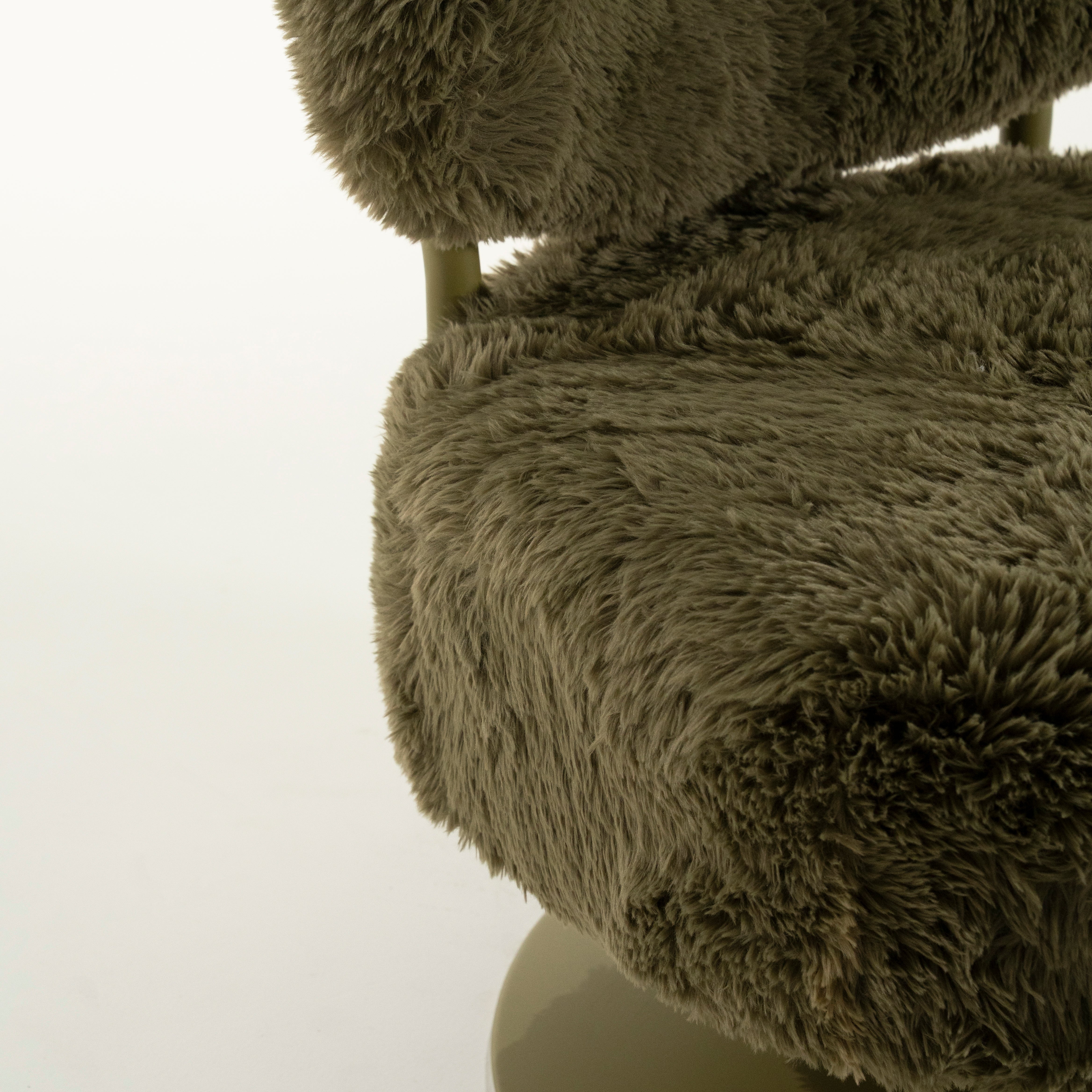 FURLO Green Swivel Armchair