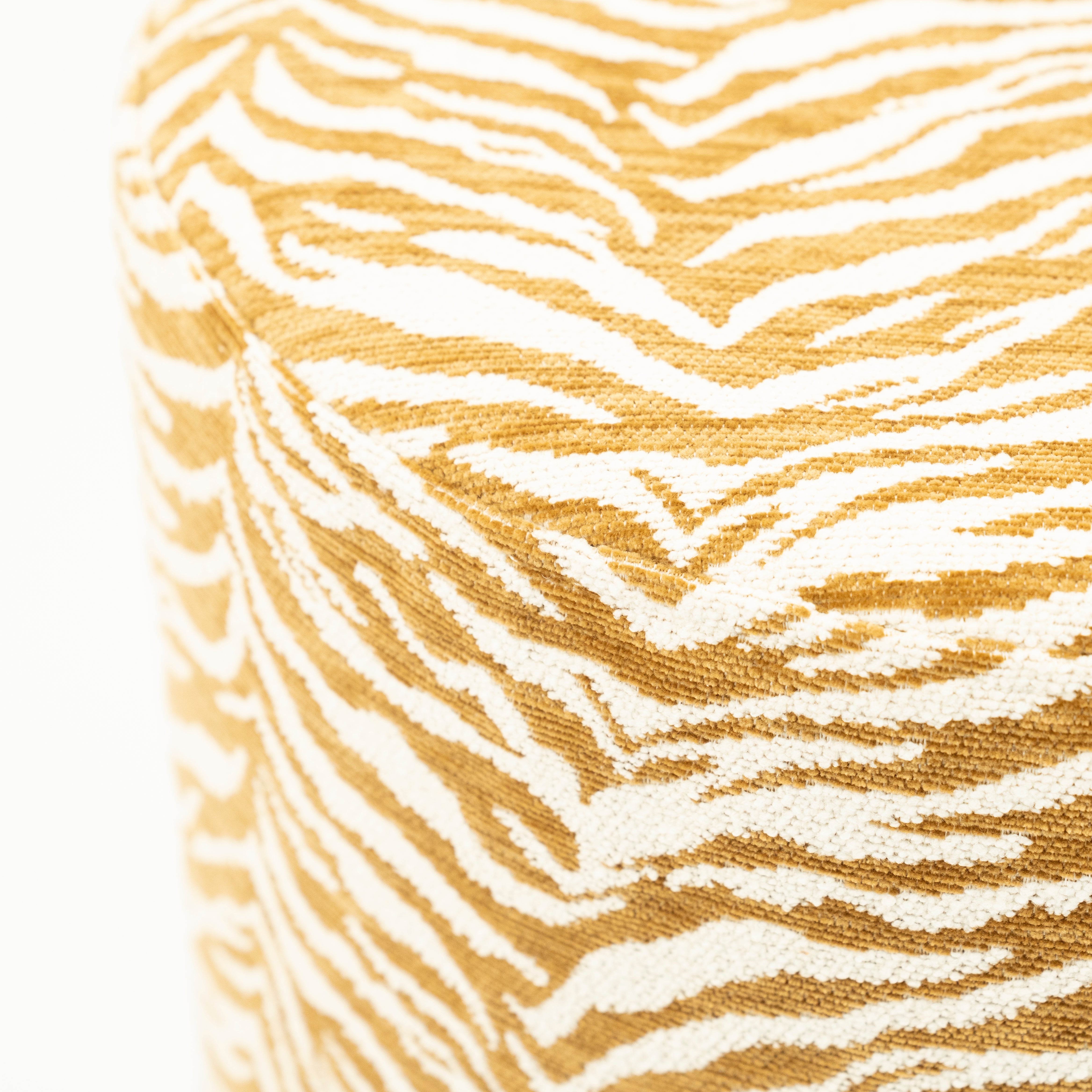 Puf TIGRA musztardowy