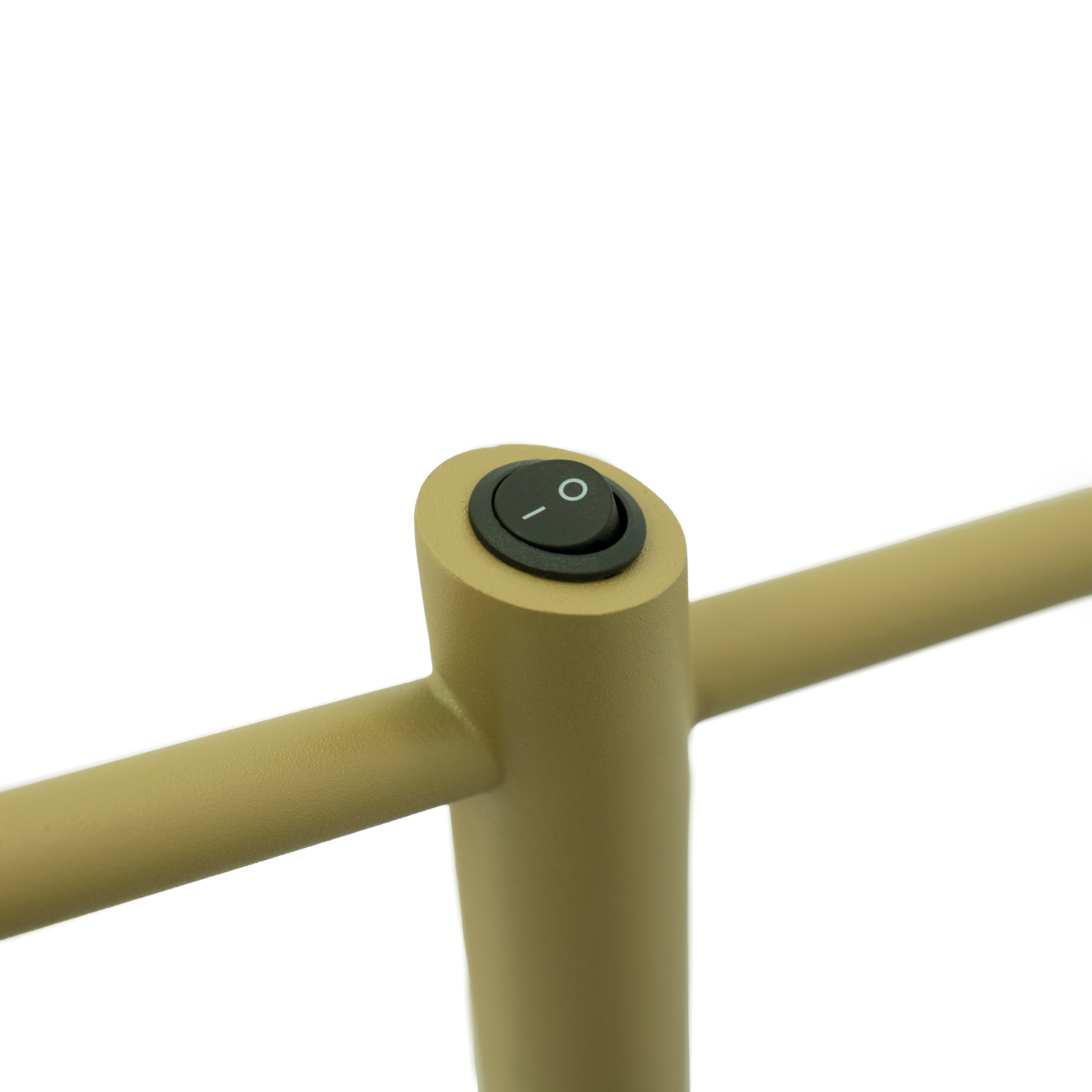 Stojací lampa CAPA zelená