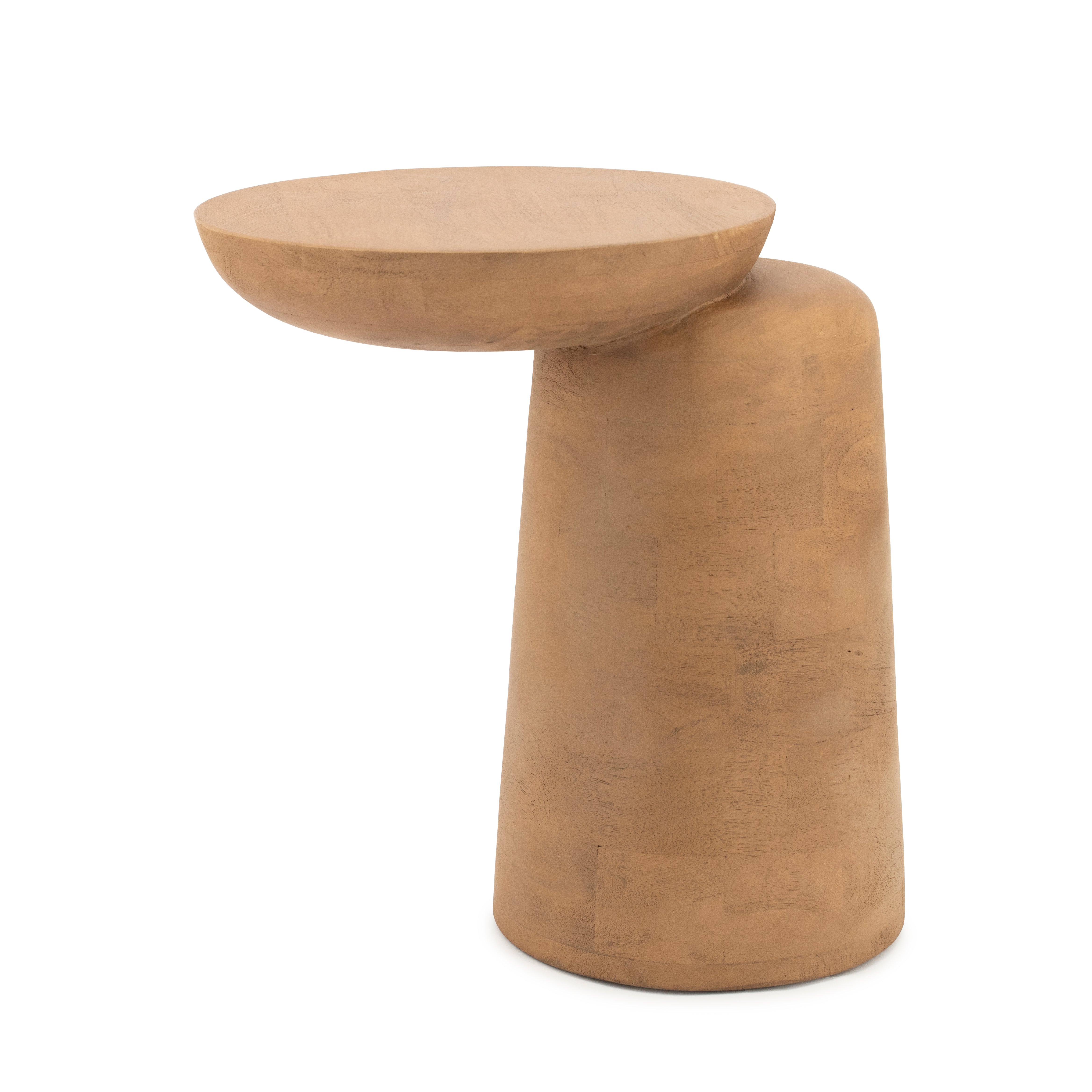 Stolik boczny WOOMBLE drewno mango