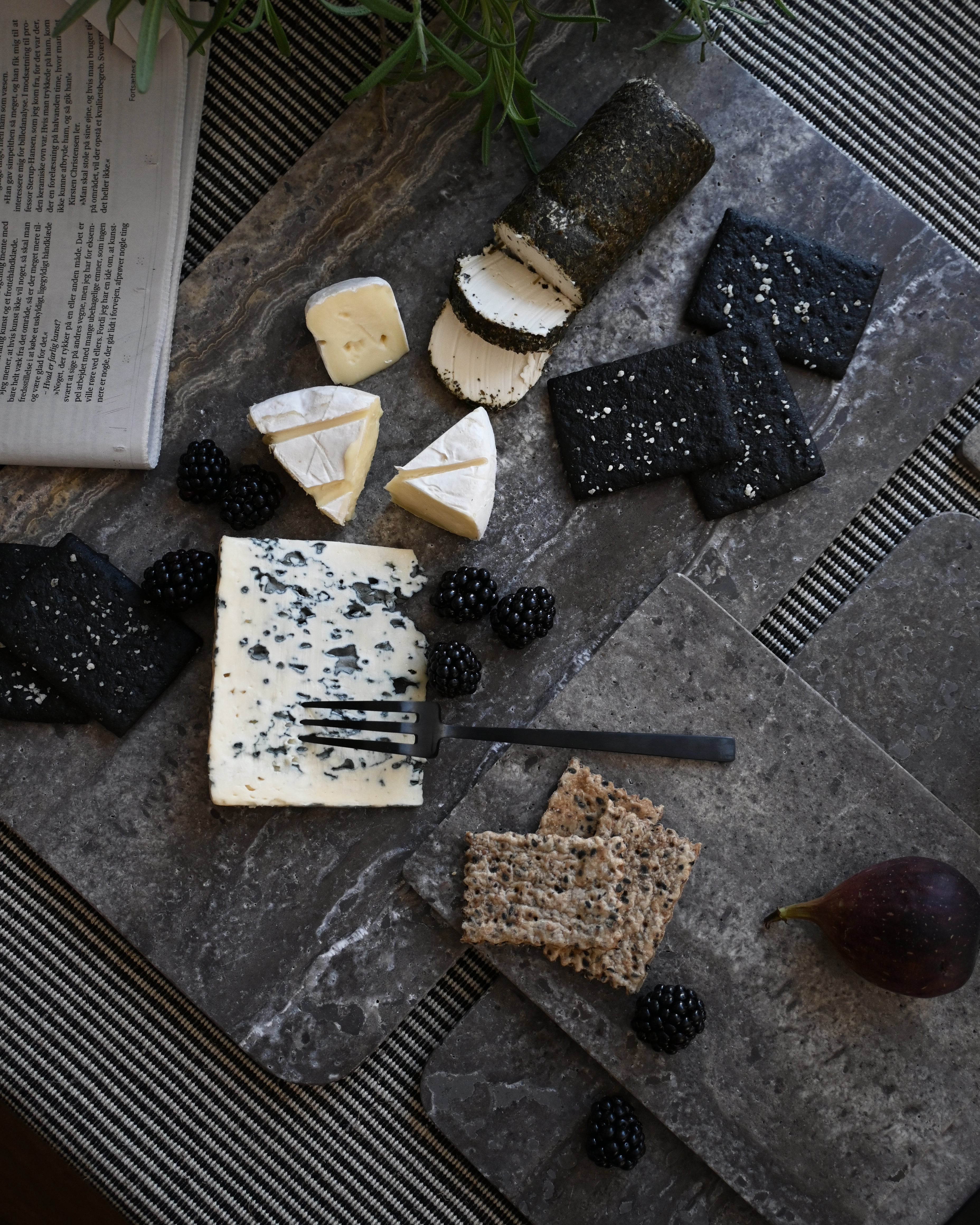 Sada dezertních vidlic KOGEI černá