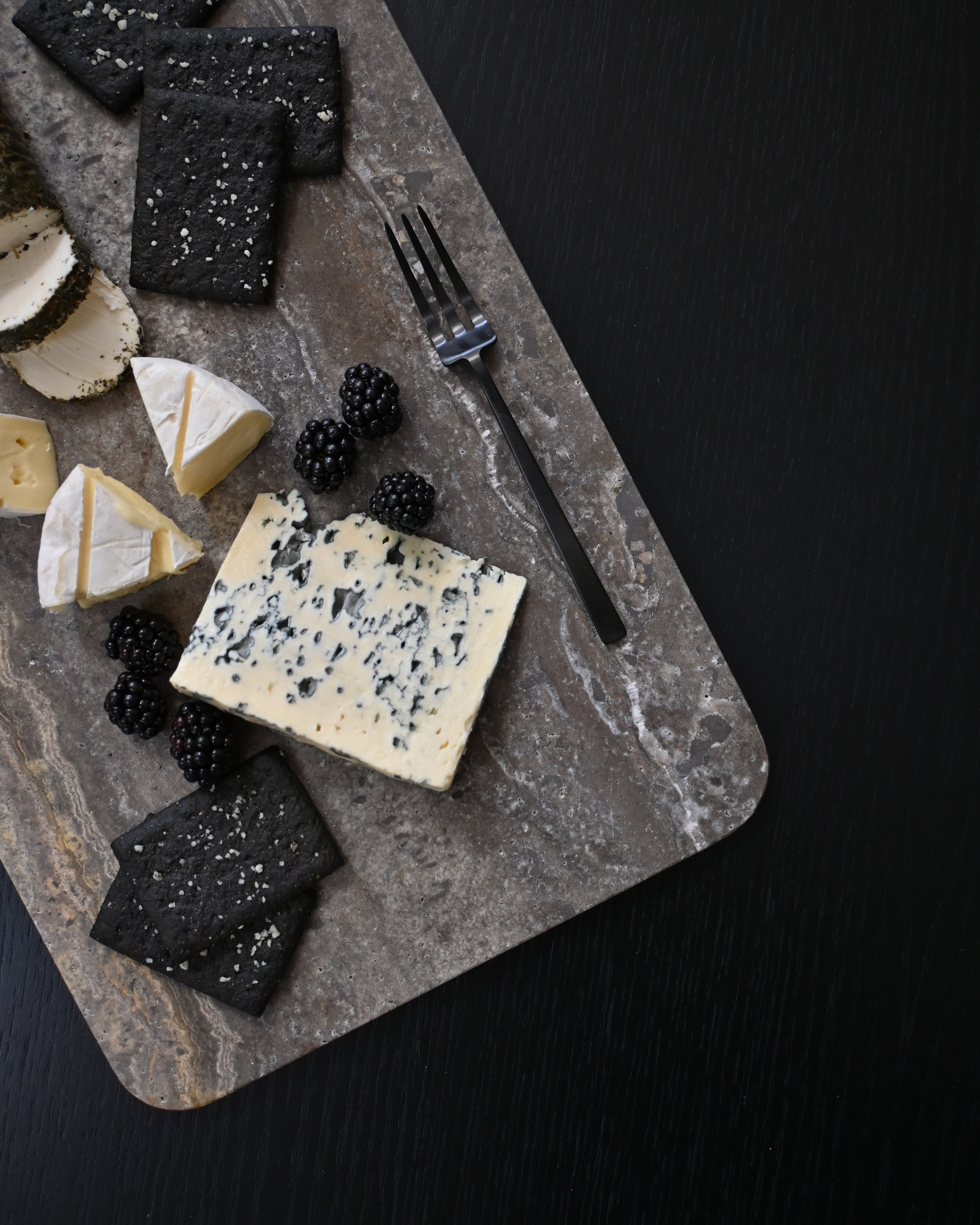 Sada dezertních vidlic KOGEI černá