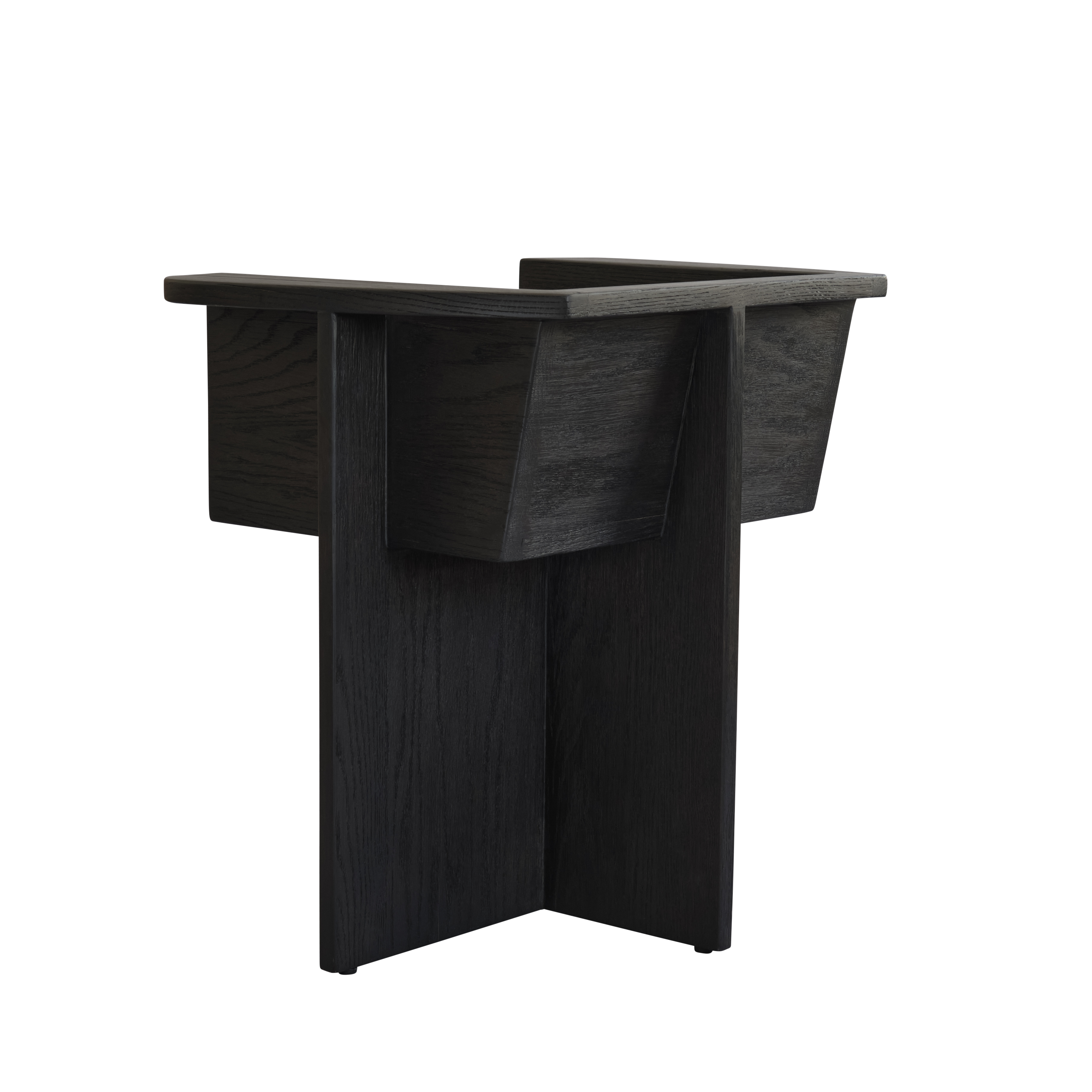 BRUTUS Chair black oak