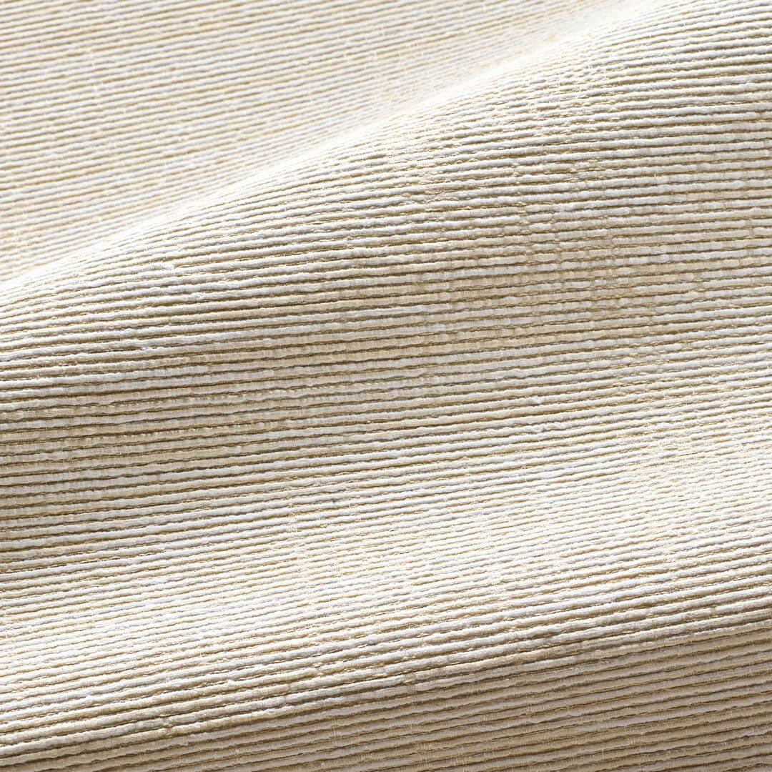 Textile wallpaper with a structural canvas imitation ORCADE - MARRON GLACÉ brown