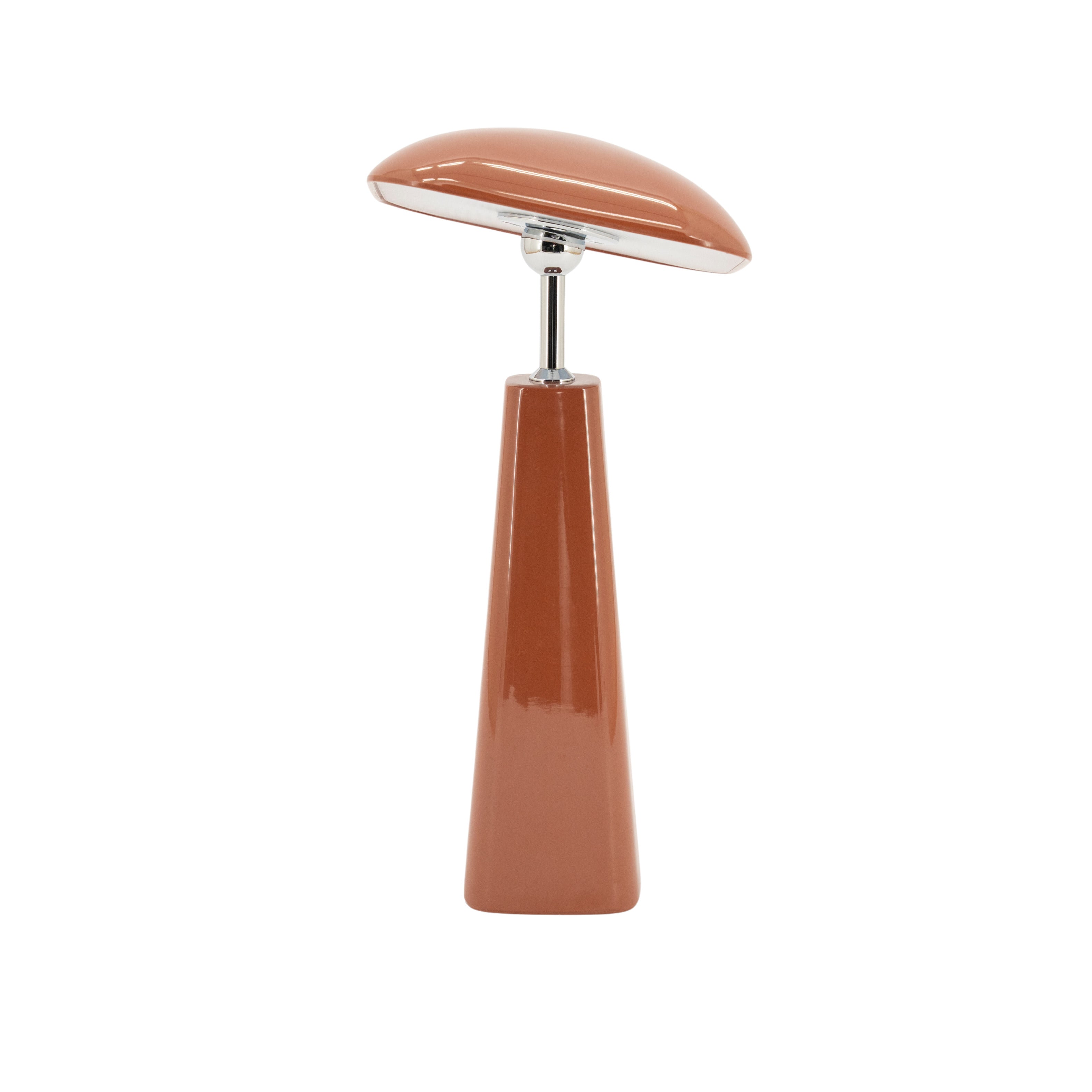 Lampa przenośna QUADRA ciepły brązowy