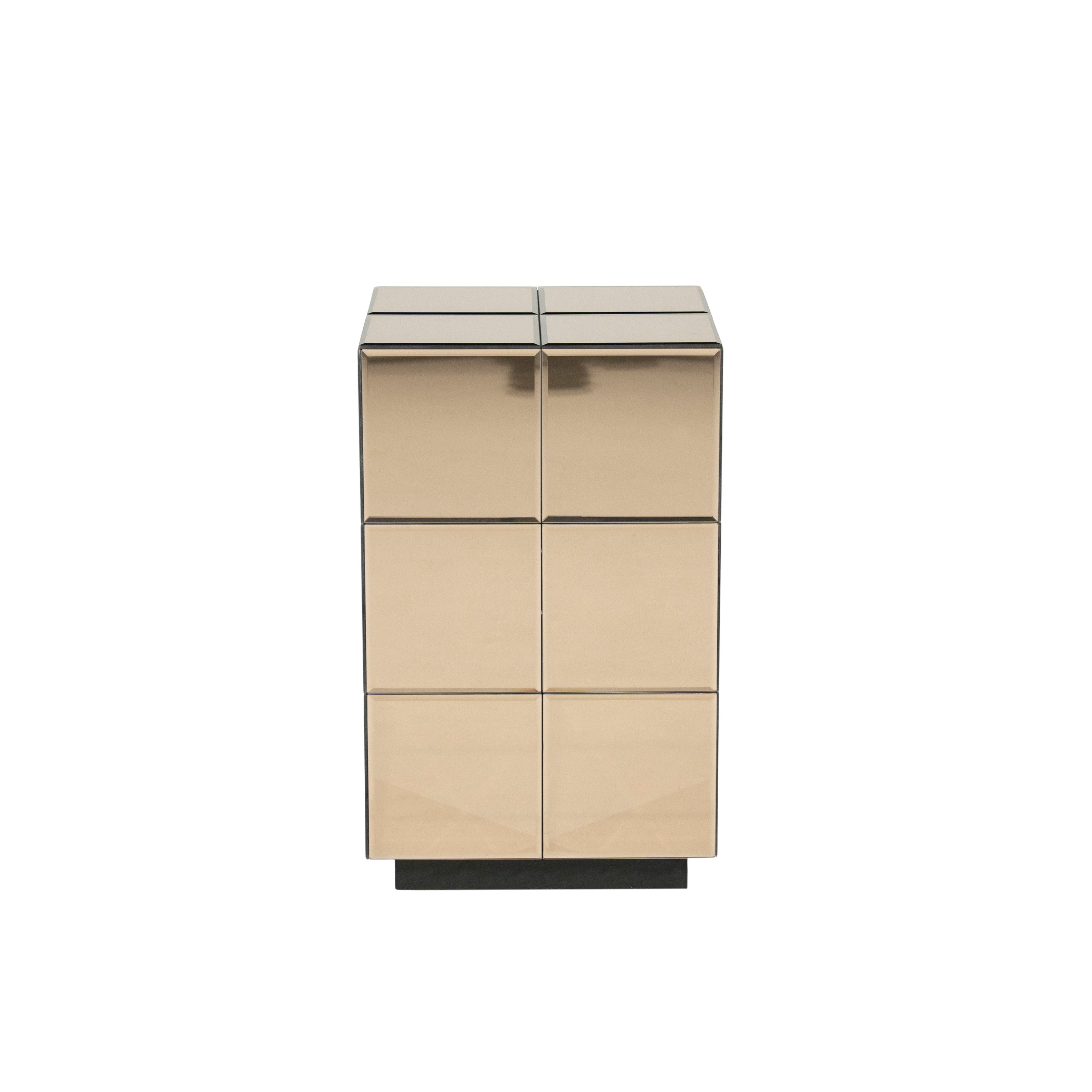 Stolik boczny FLECTRON brązowy