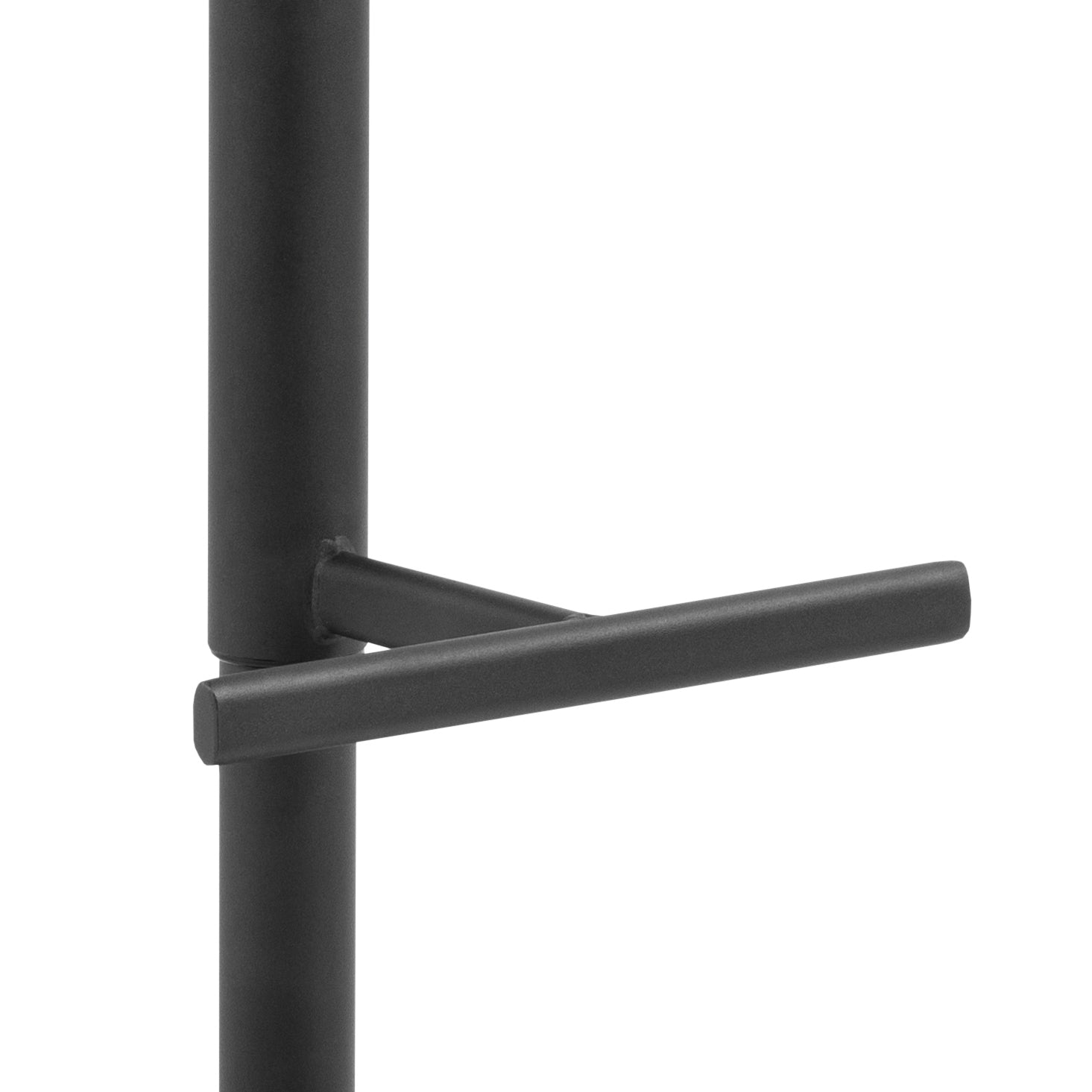 Sada barových židlí ADISA šedá s černým podstavcem