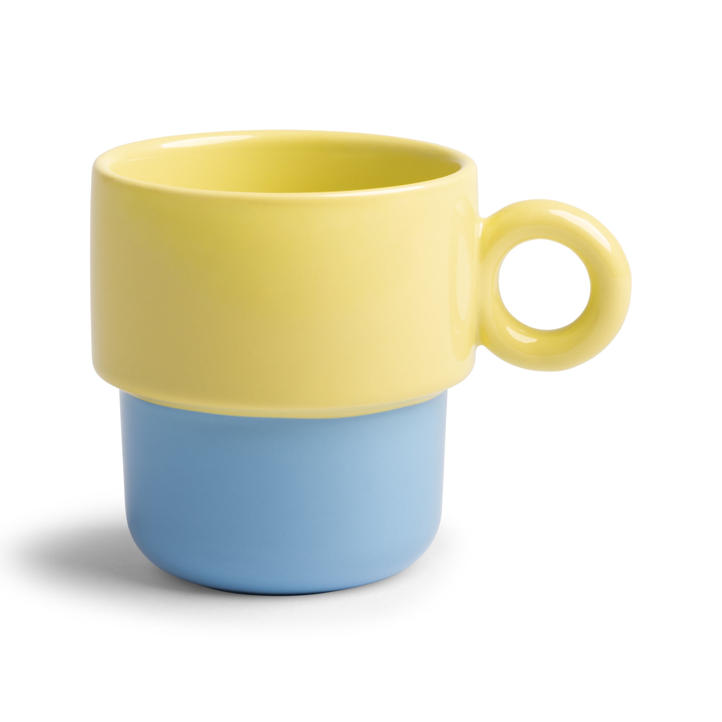 CHIQUTO blue-yellow mug set