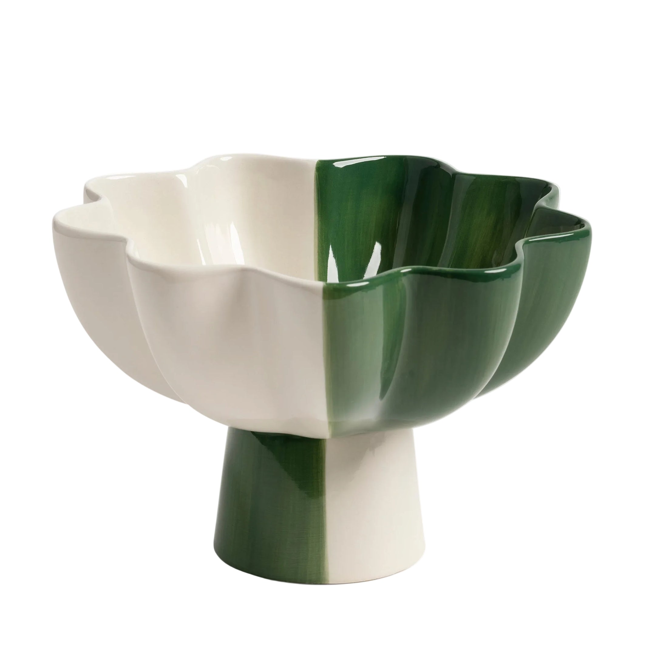 Mísa SUN bílá-zelená