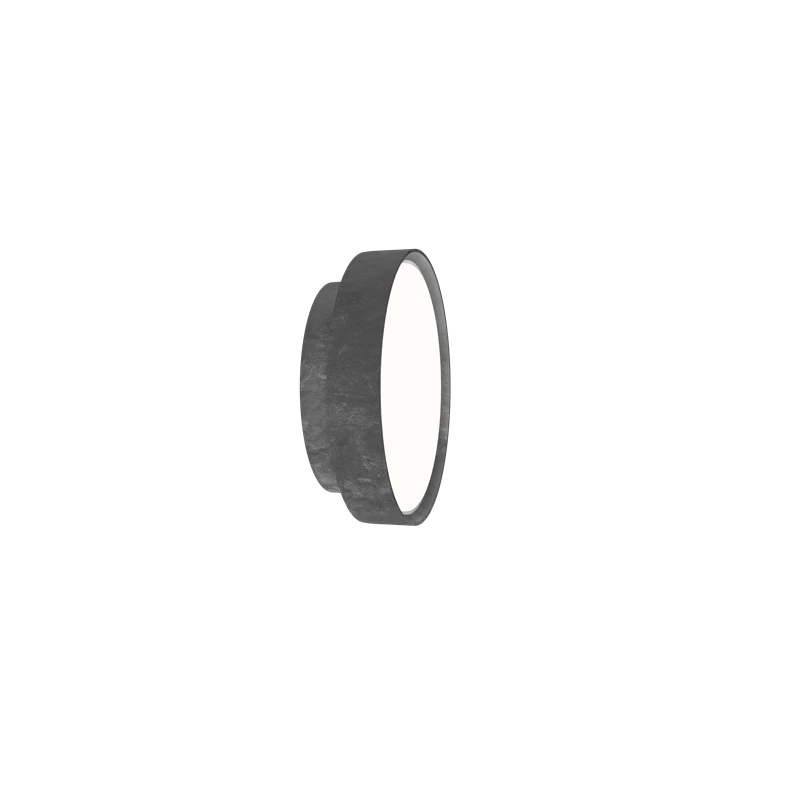 LP SLIM ROUND Wall Lamp raw aluminum