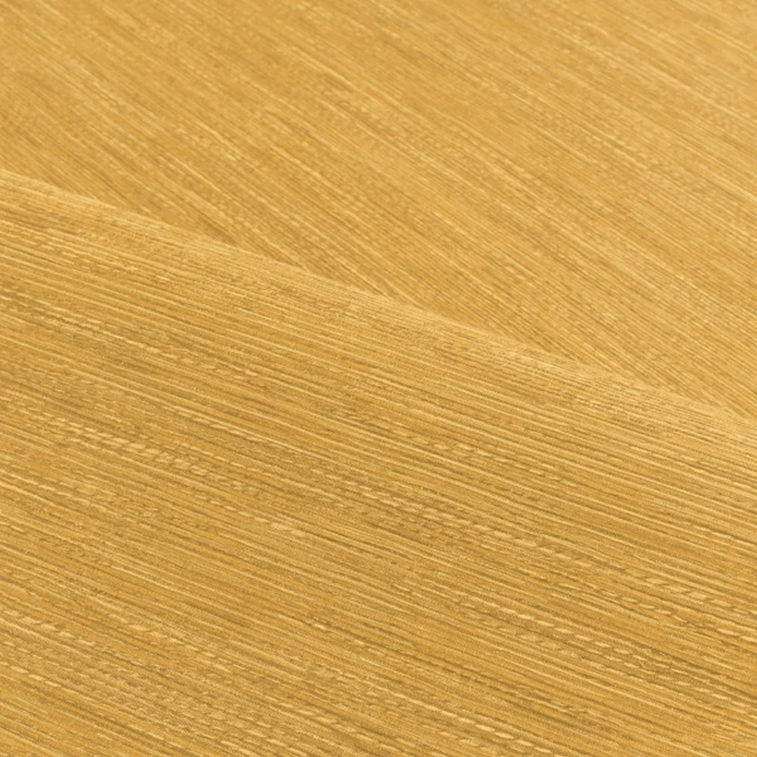 Tapeta se strukturou napodobující žakárovou tkaninu TATAMI - CURRY teplá žlutá