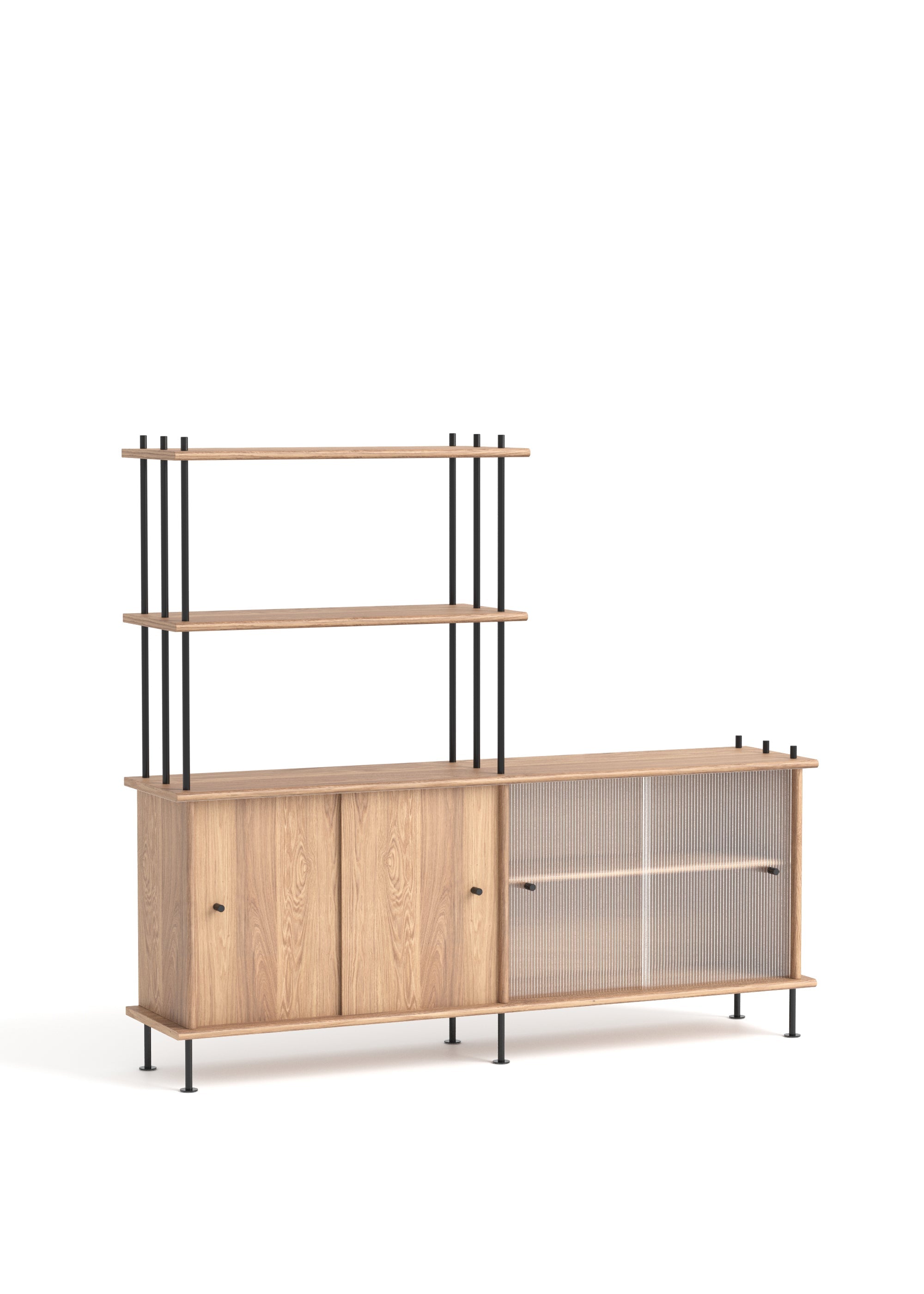 Skříňka BAVA 160 dubové dřevo