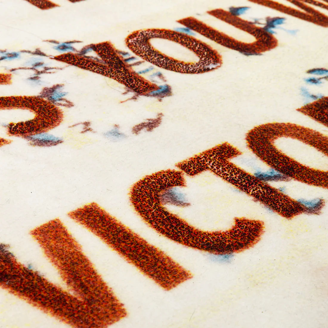 Dywanik dekoracyjny BURNT - CHOICES kremowy