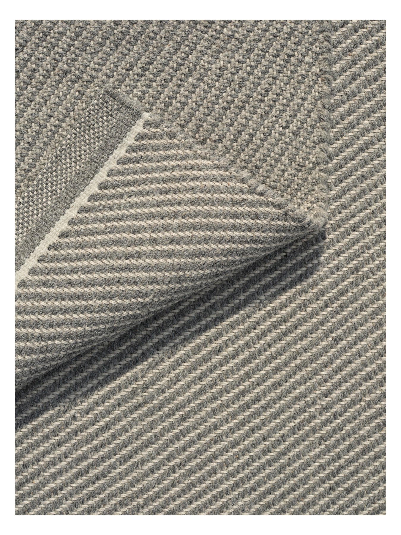 Dywan DAWN LIGHT szary z białym paskiem