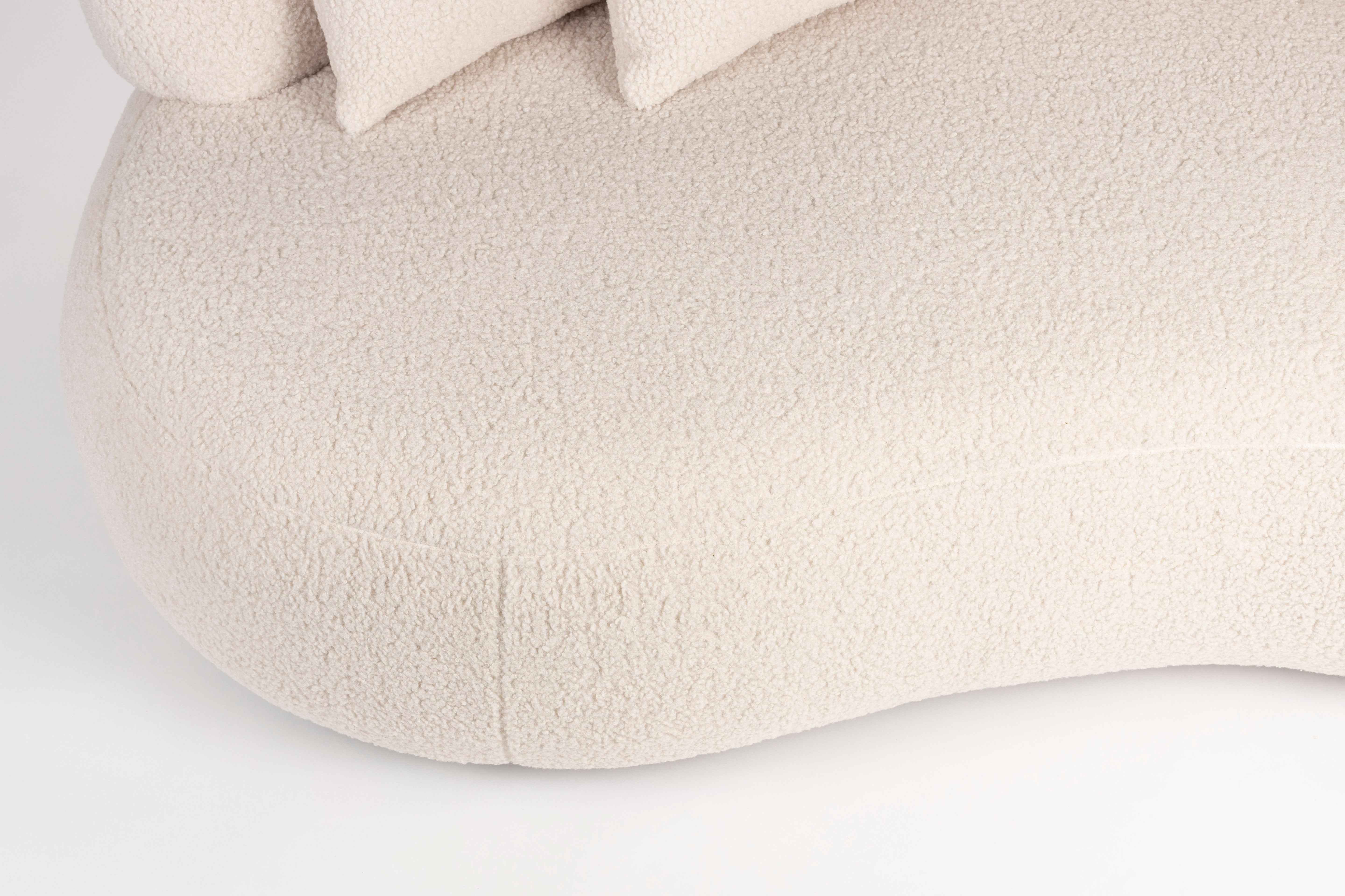 Sofa Noxx white lamb