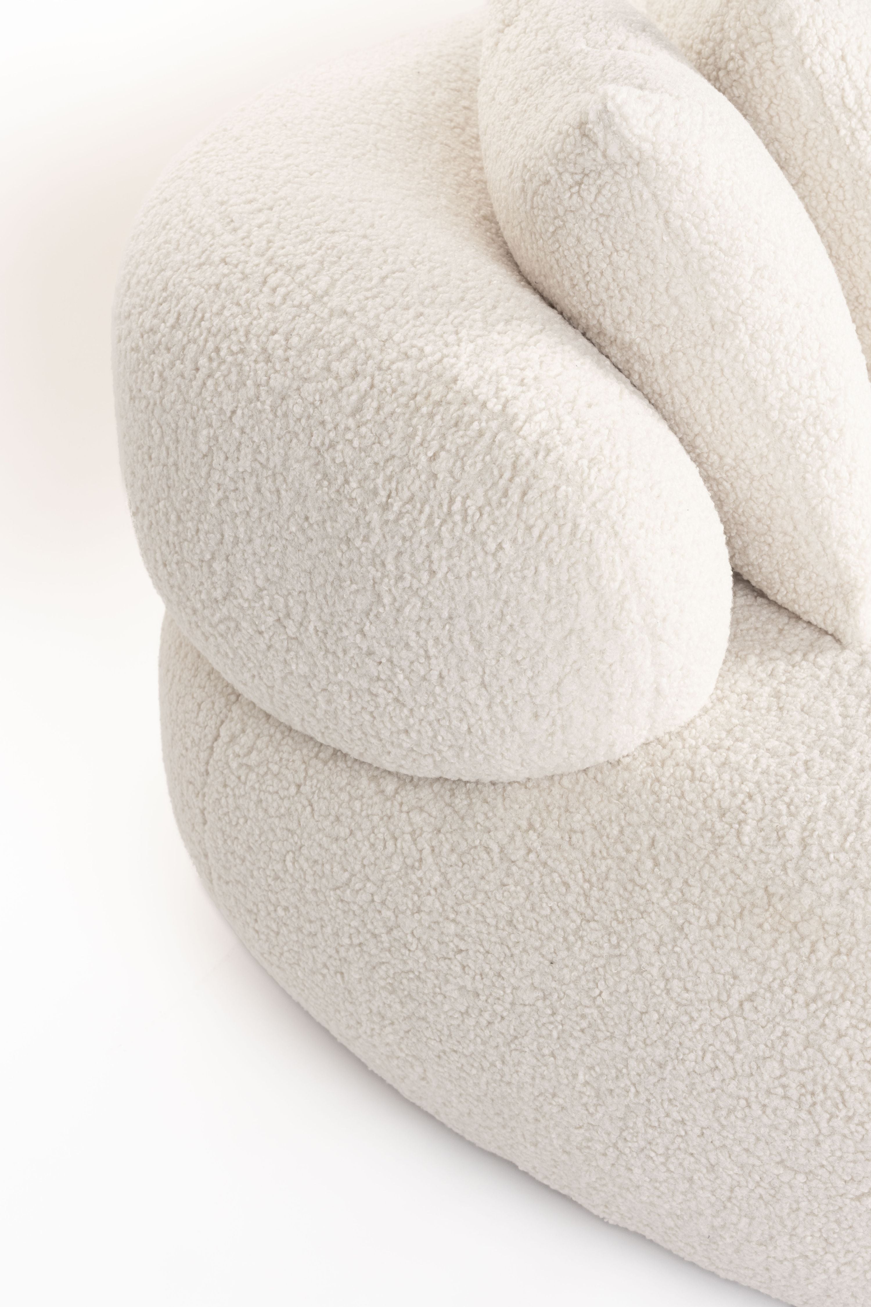 Sofa Noxx white lamb