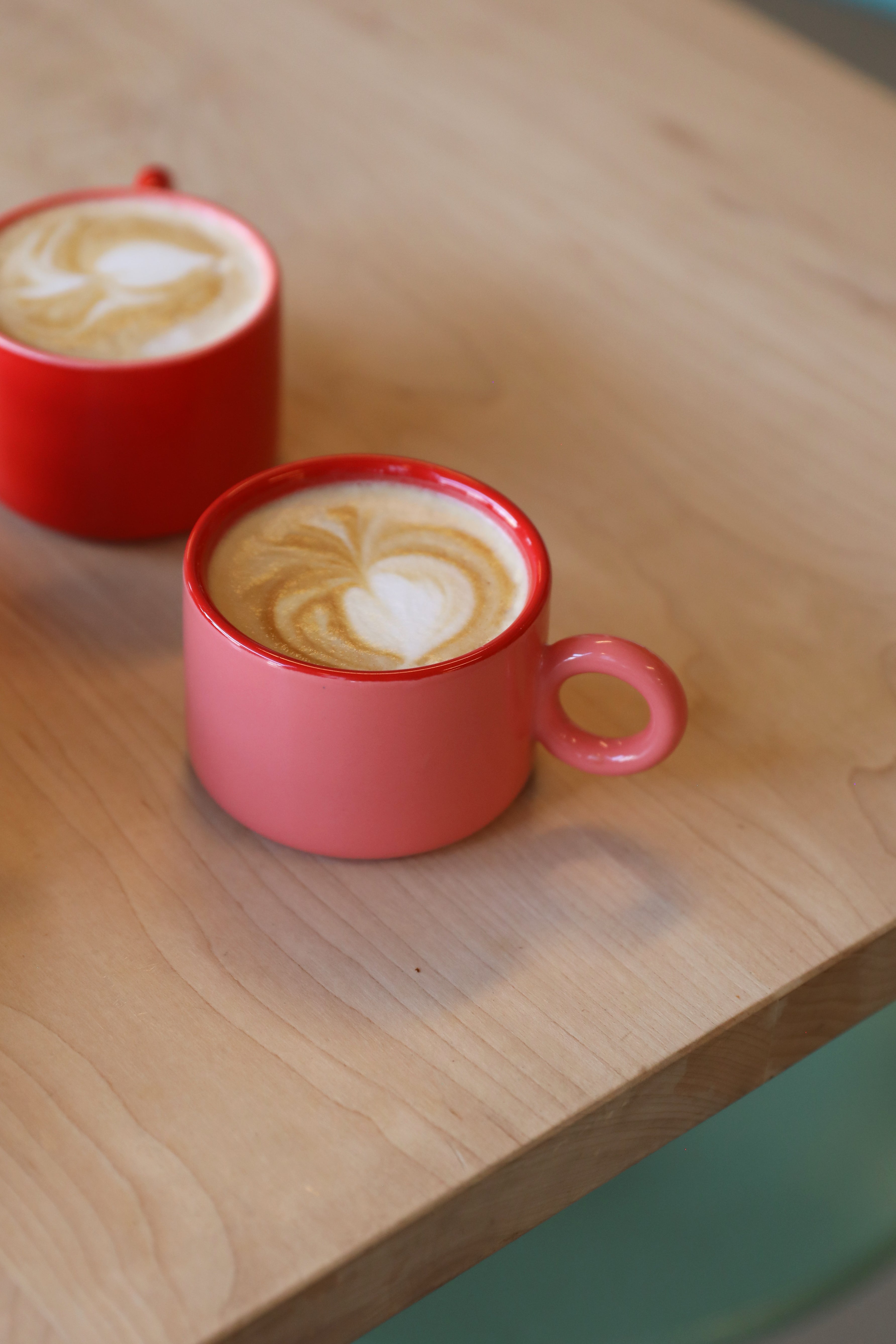 Sada šálků CHIQUITO červená porcelán