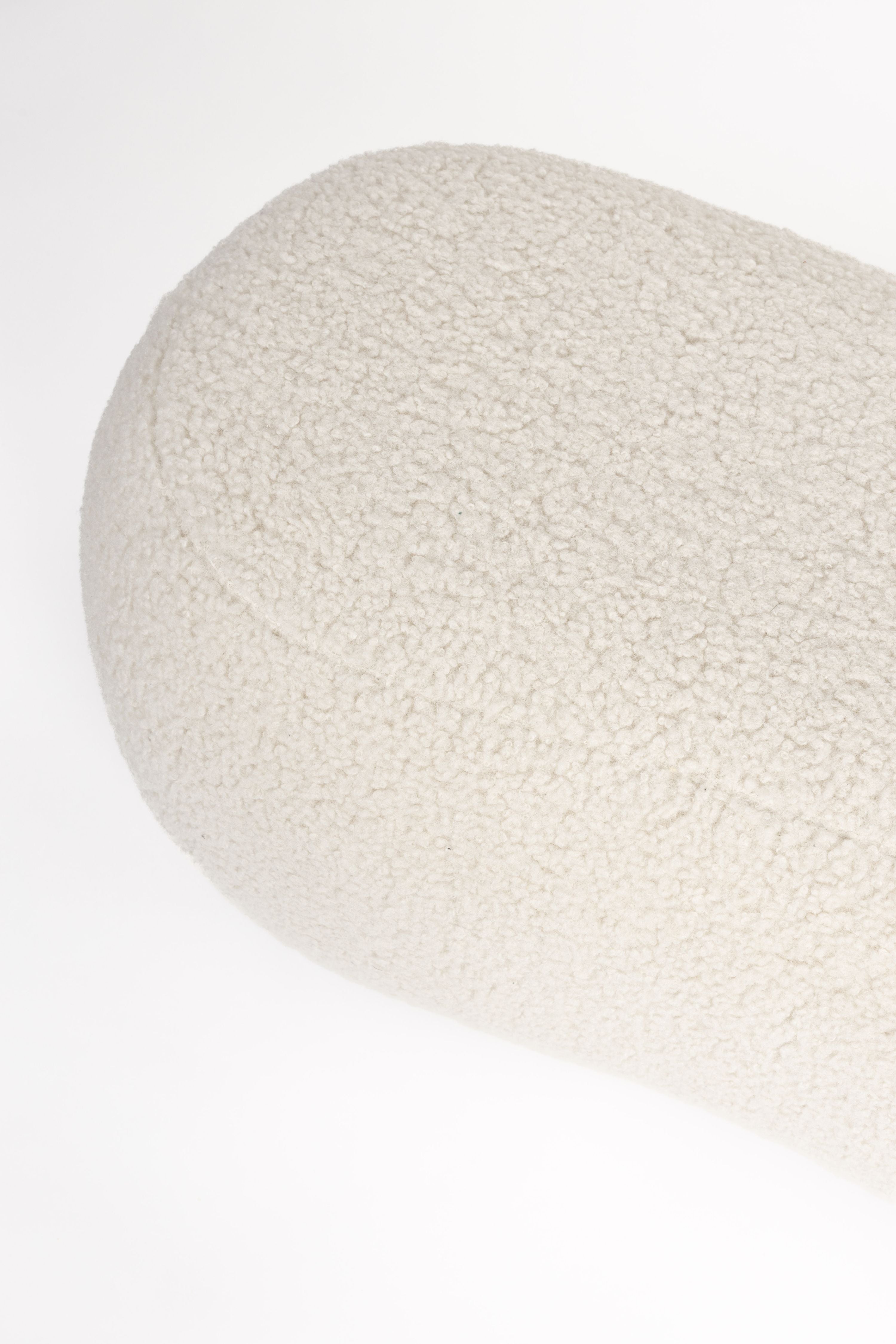 Podnóżek NOXX biały baranek