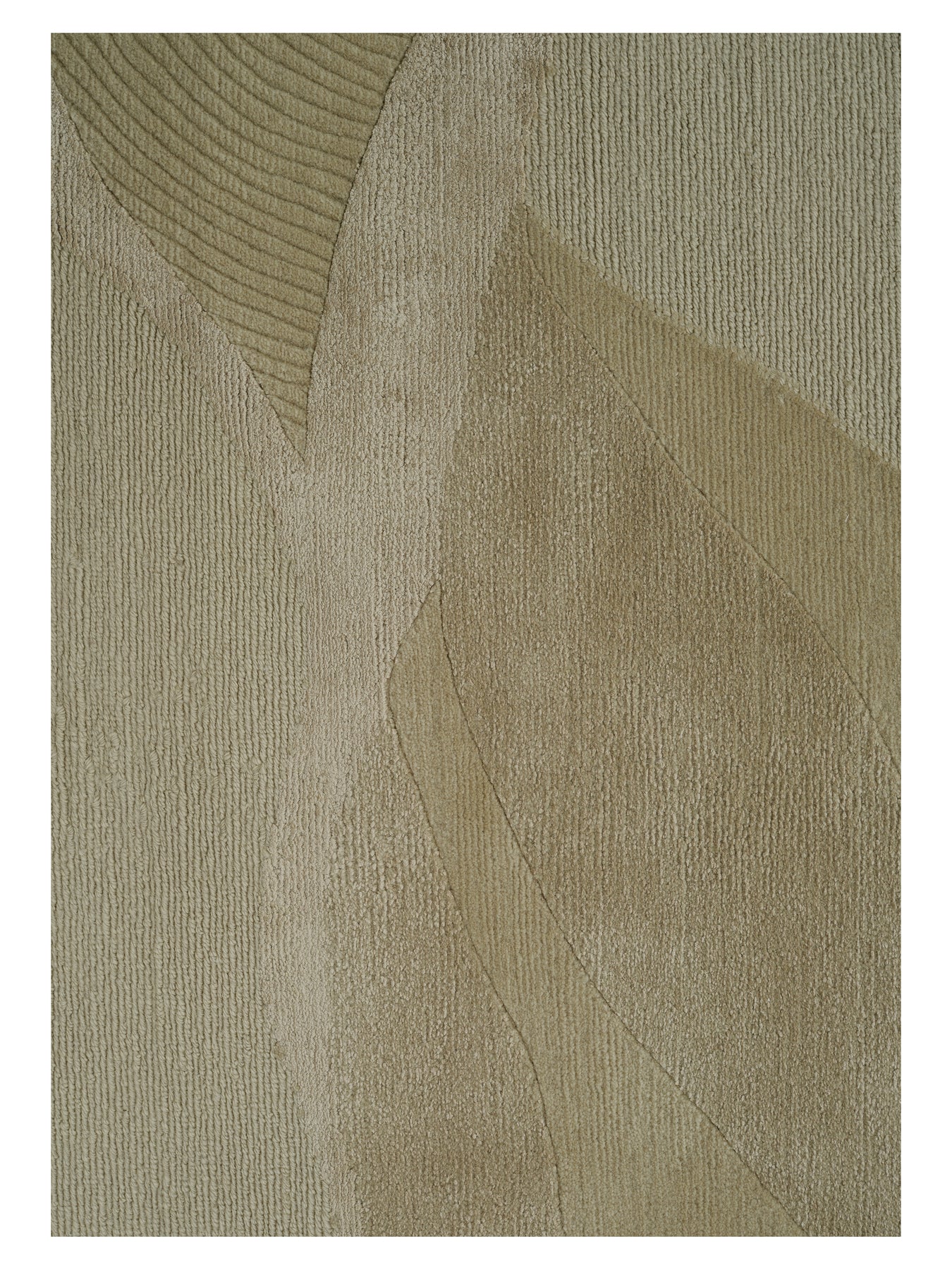 MYTHICAL CONE decorative rug mustard