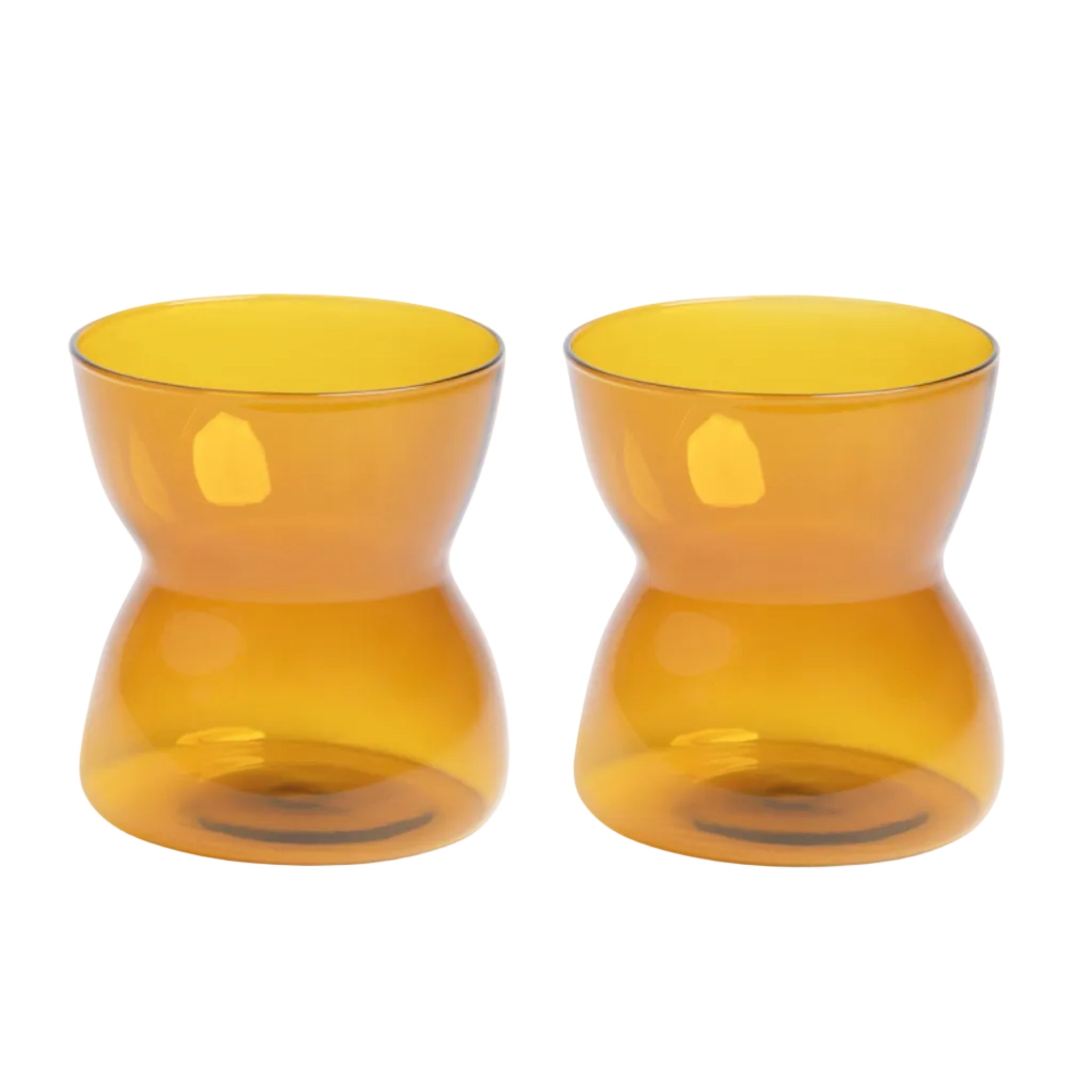 TOTEM Brown Glasses Set