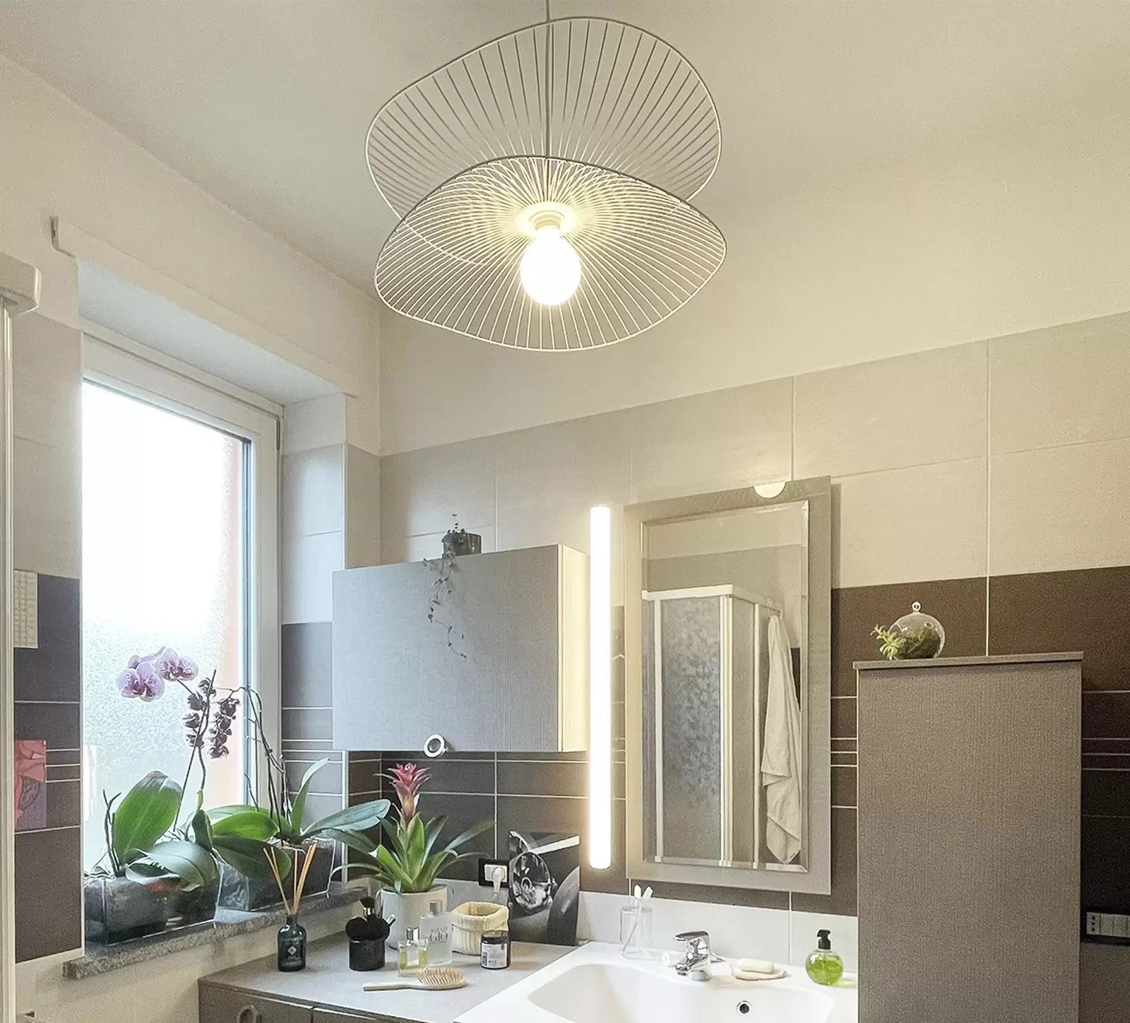 Závěsné svítidlo LIBELLULE bílé