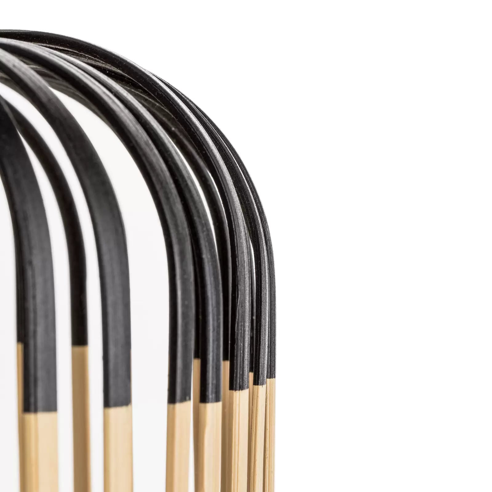 Stropní svítidlo BAMBOO černé