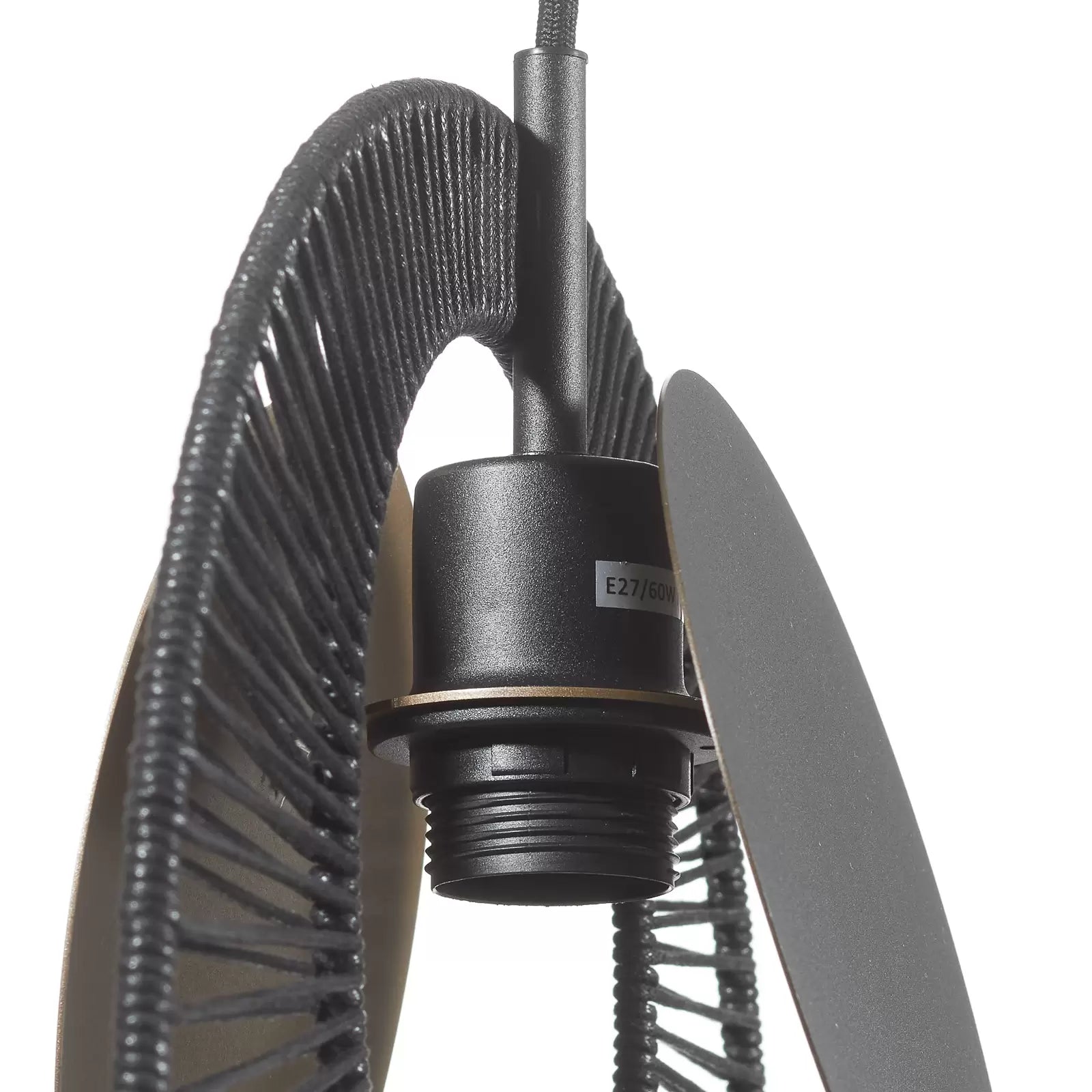 Závěsné svítidlo OYSTER černé