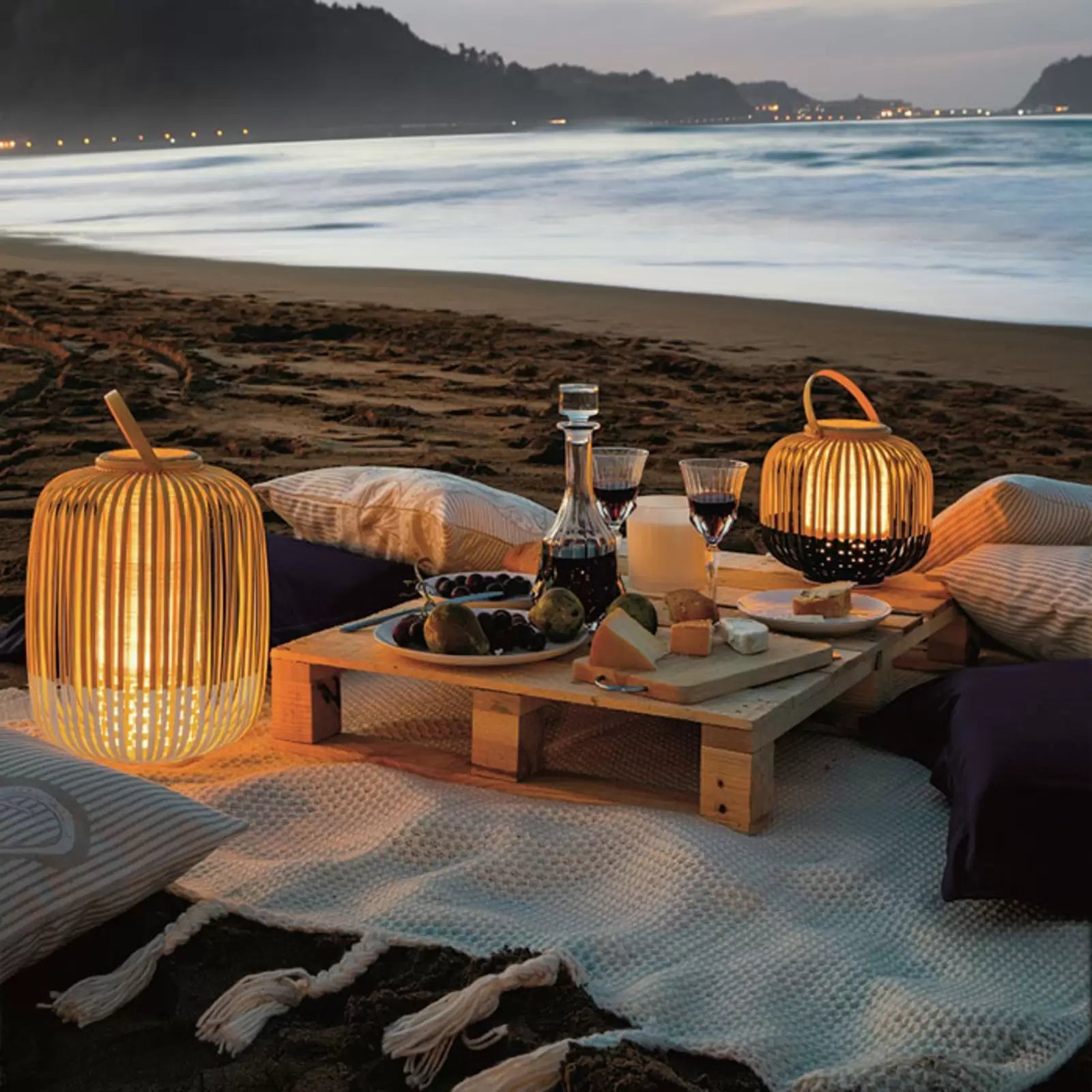 Přenosná lampa TAKE A WAY bílá