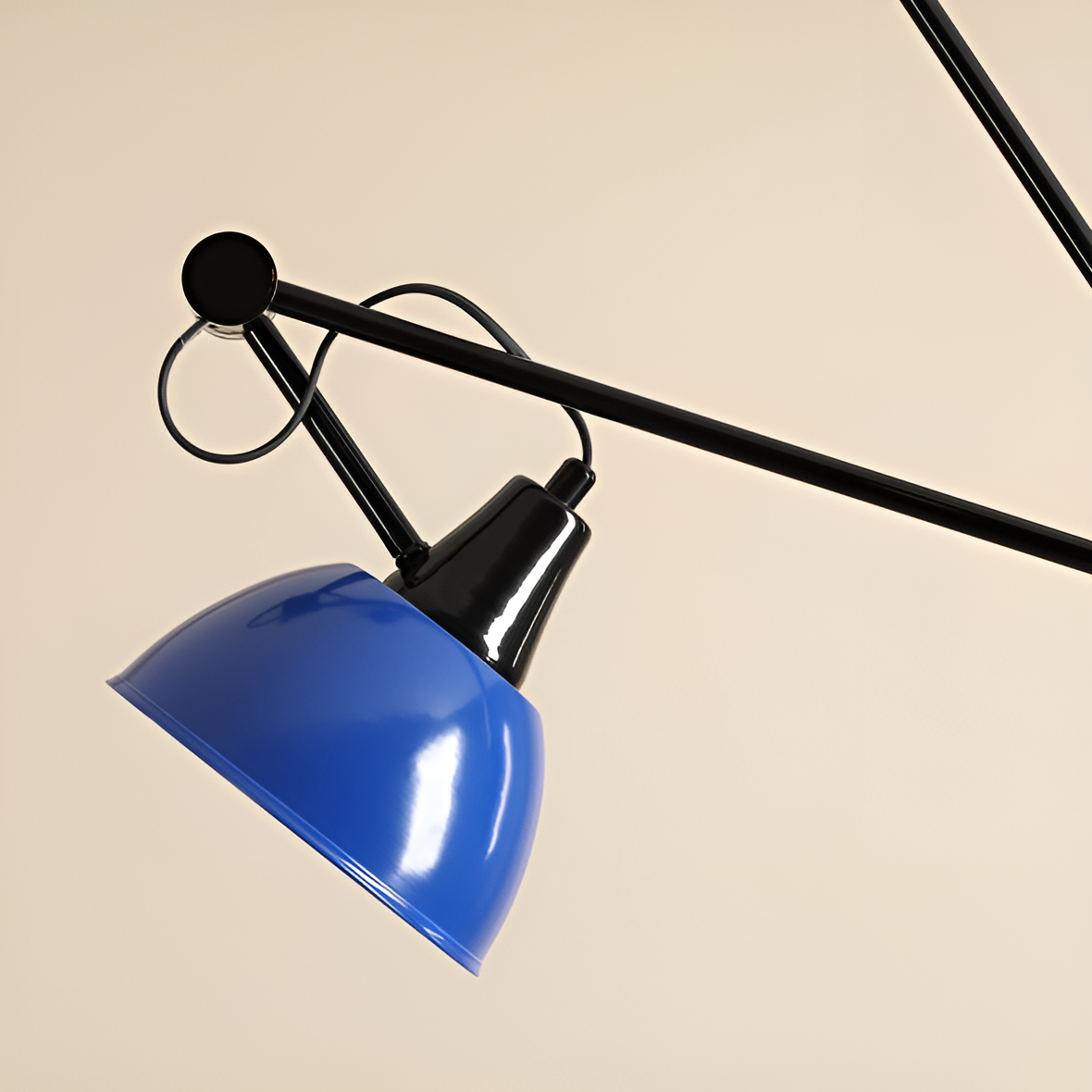 Adjustable ceiling lamp AIDA blue