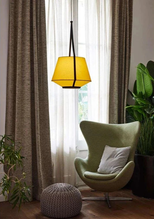 Carrie hanging lamp yellow