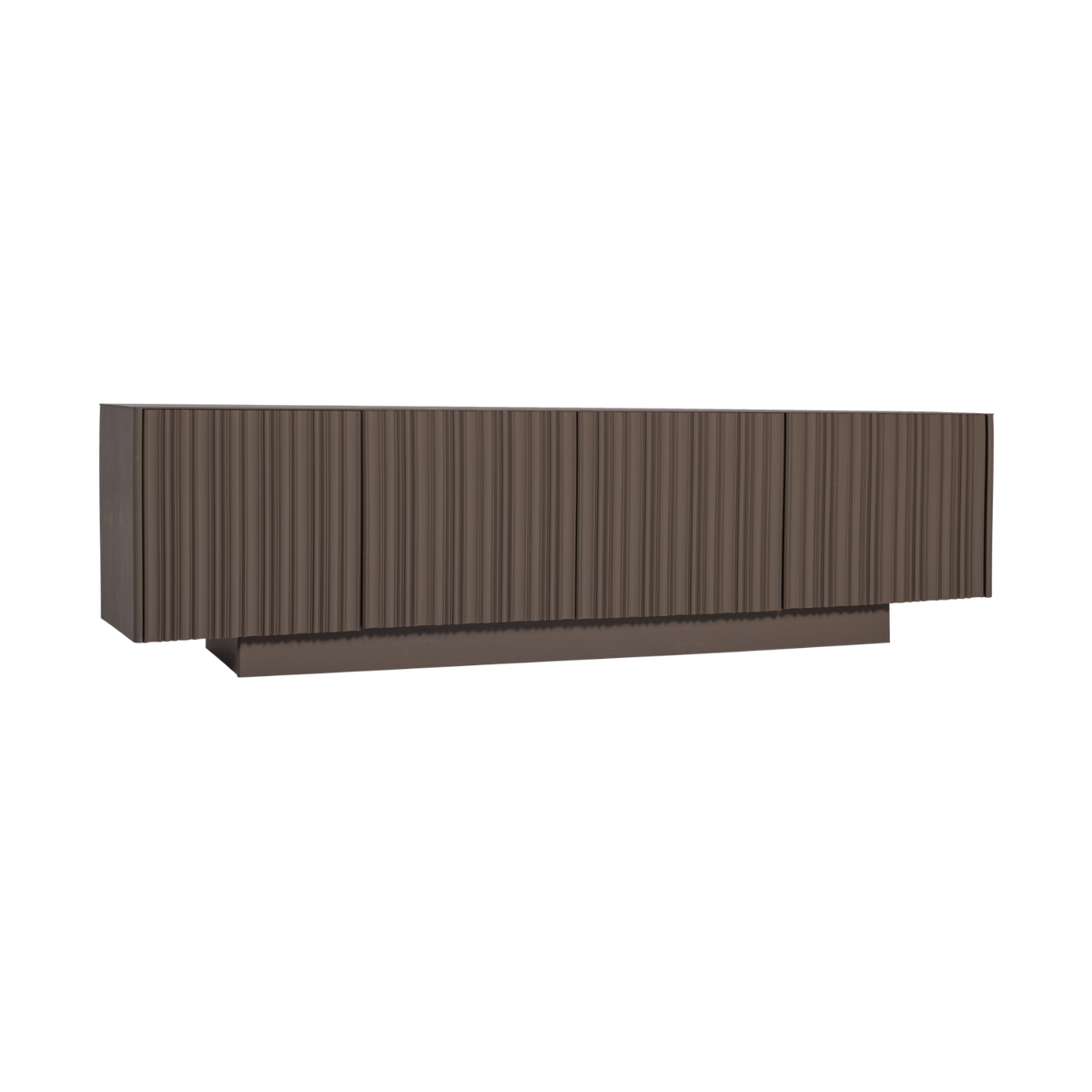 Szafka RTV NOVA 200 cm truflowy brąz – Woood