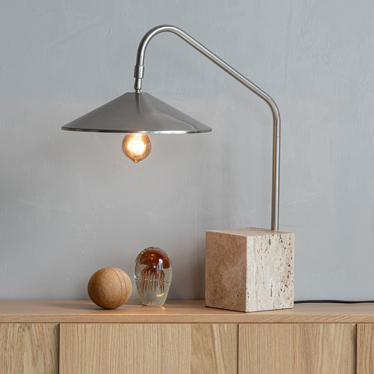 Lampa KORN chrom – ujęcie 2