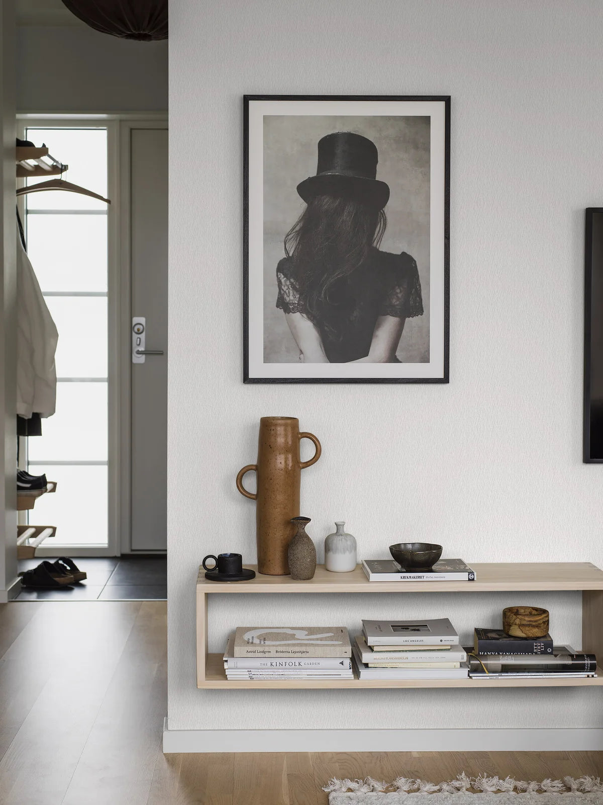 Papírová flizelinová tapeta s geometrickým vzorem JOHN bílá