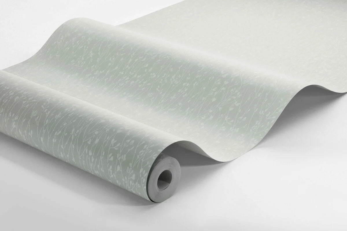 Tapeta z flizeliny s rostlinným vzorem ELIAS světle zelená