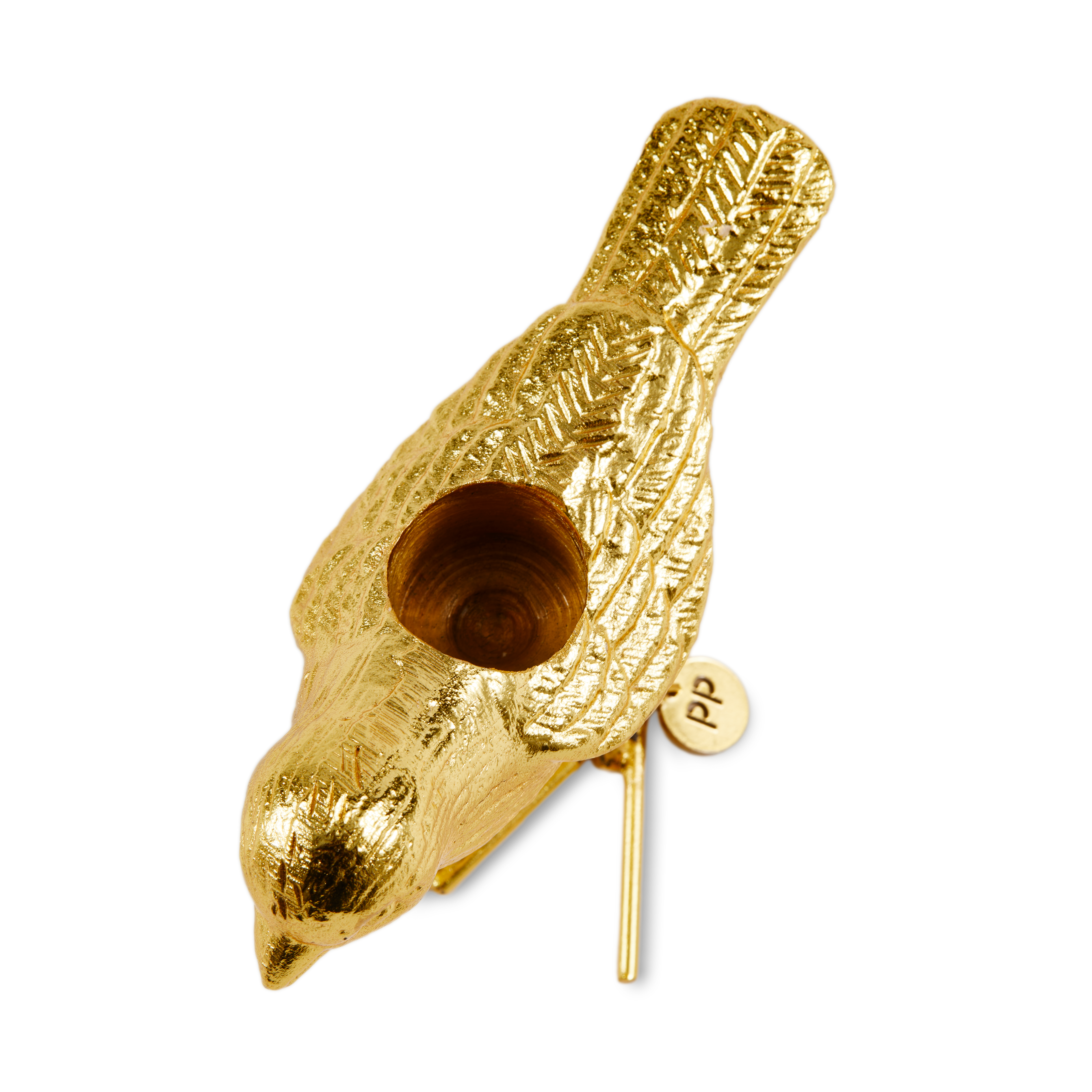 Sada svícnů HEJN PTÁKŮ zlatá