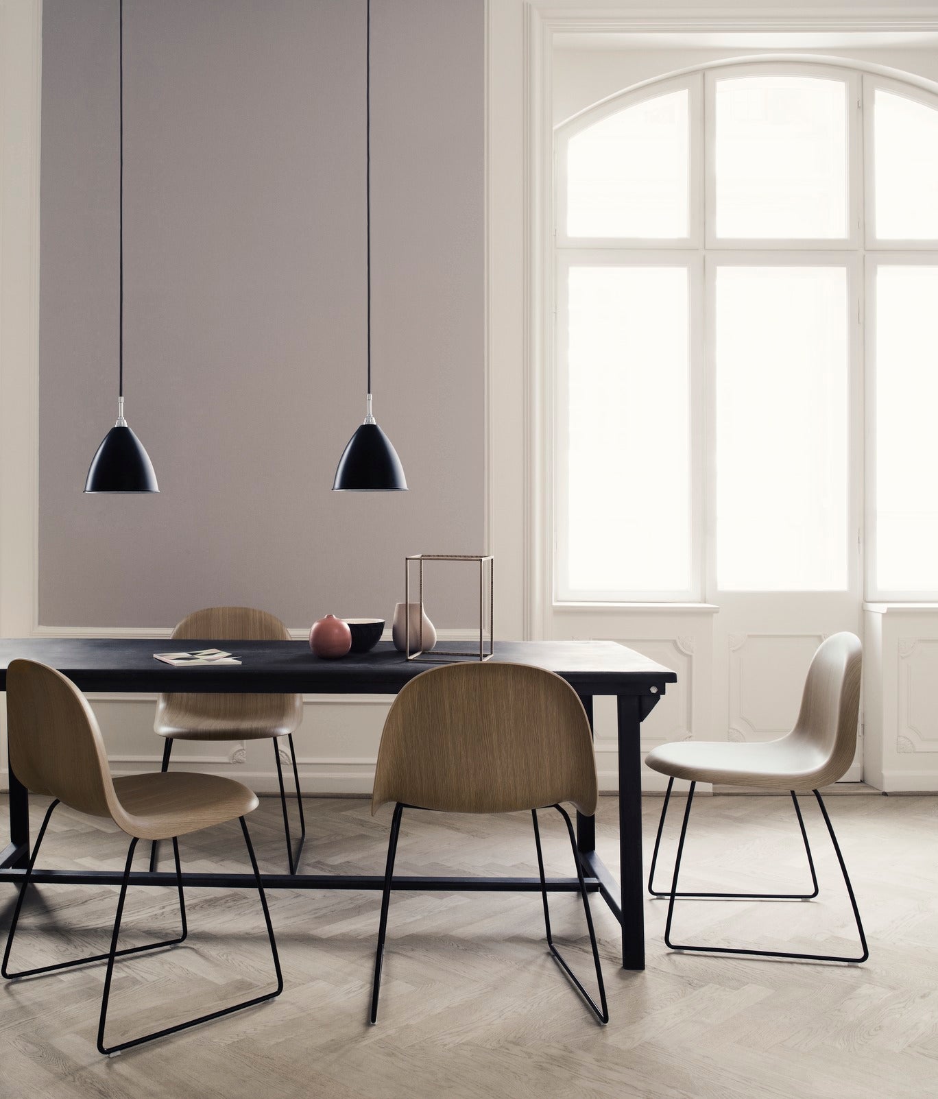 GUBI 3D Chair walnut wood