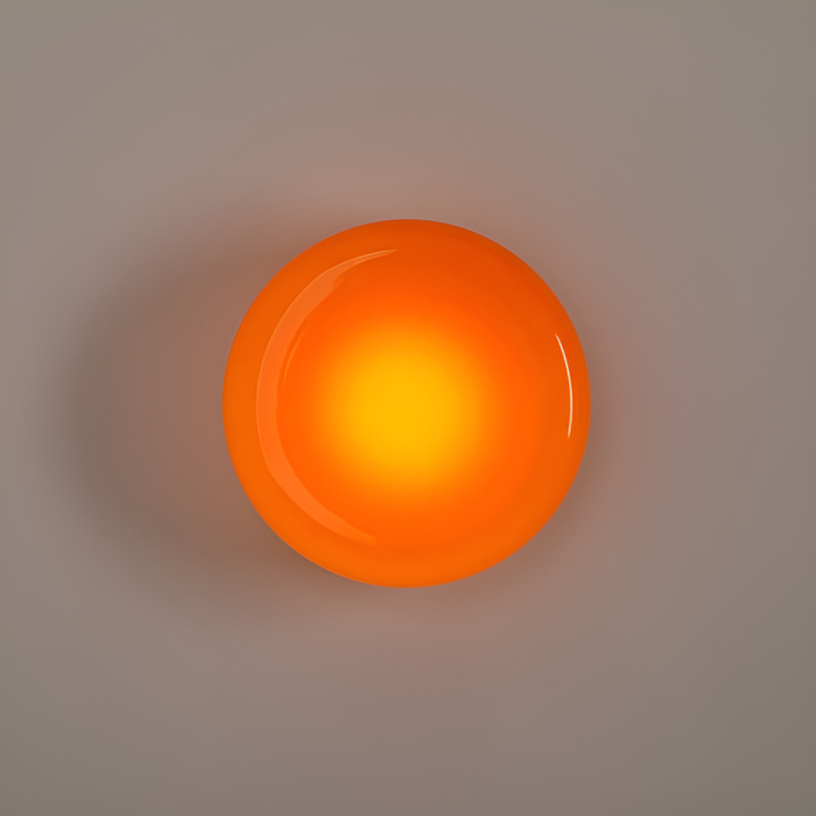 Nástěnné svítidlo BONBON oranžové