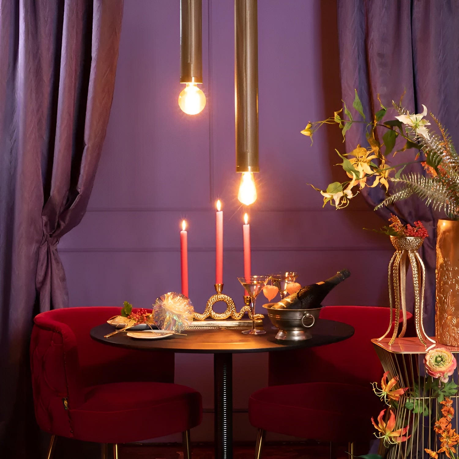 SWEET MESH black pendant lamp