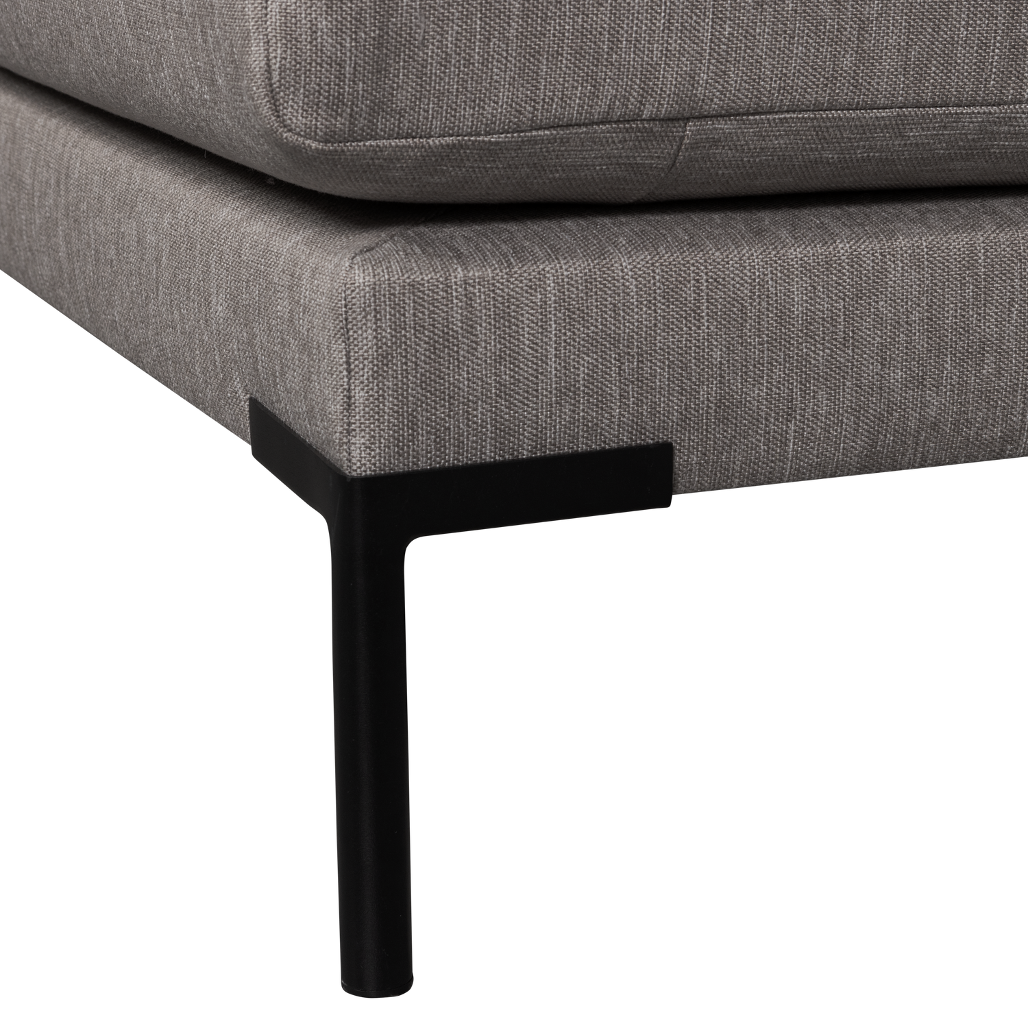 Fotel / modul COUPLE DINING BENCH šedý