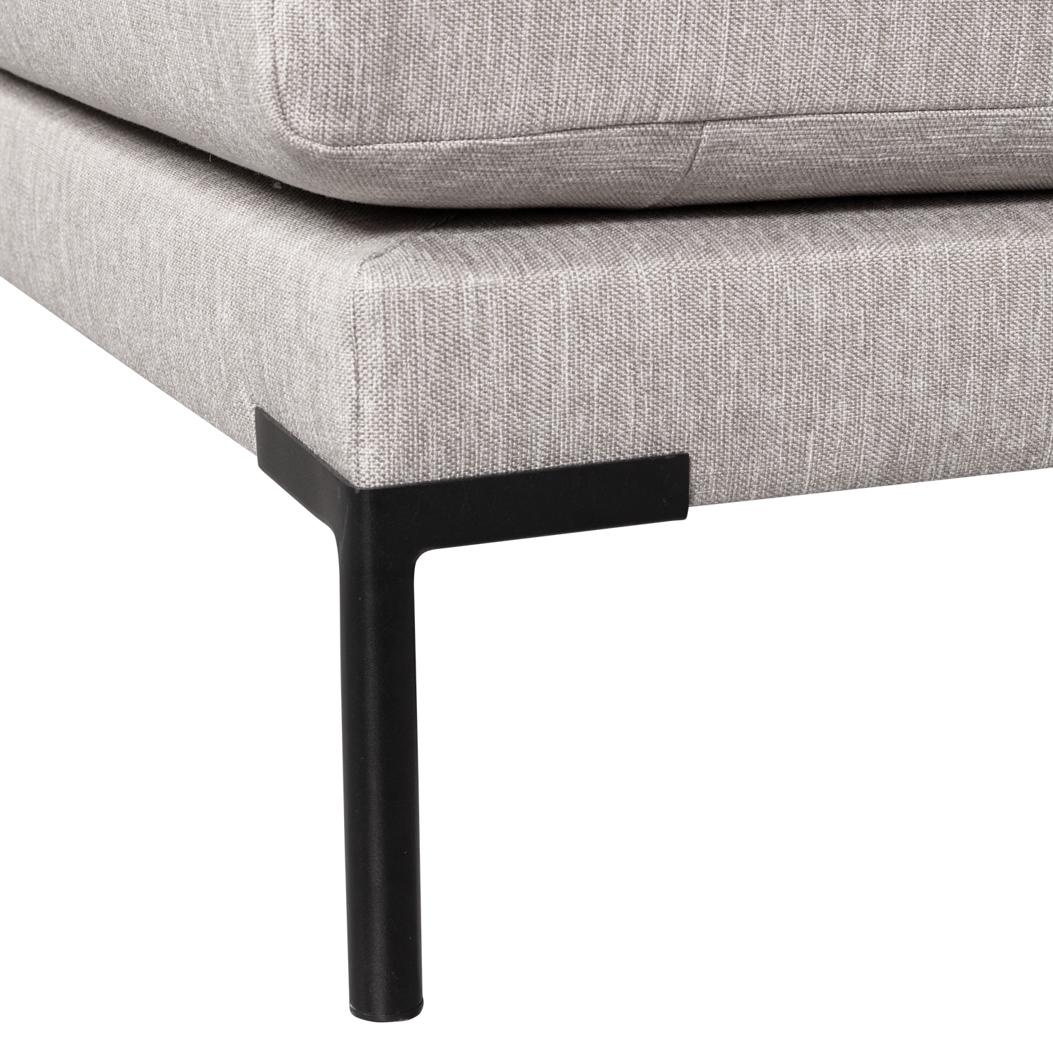Couple Dining Bench Light Gray