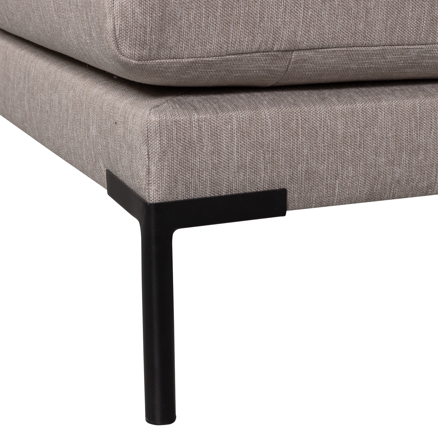 Křeslo / modul COUPLE DINING BENCH taupe