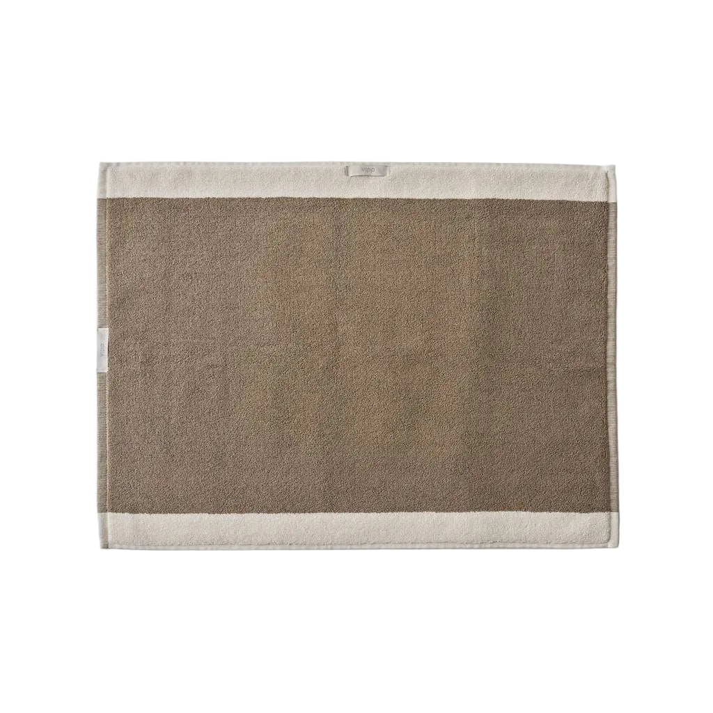 Koupelnová rohož VIPP taupe bavlna