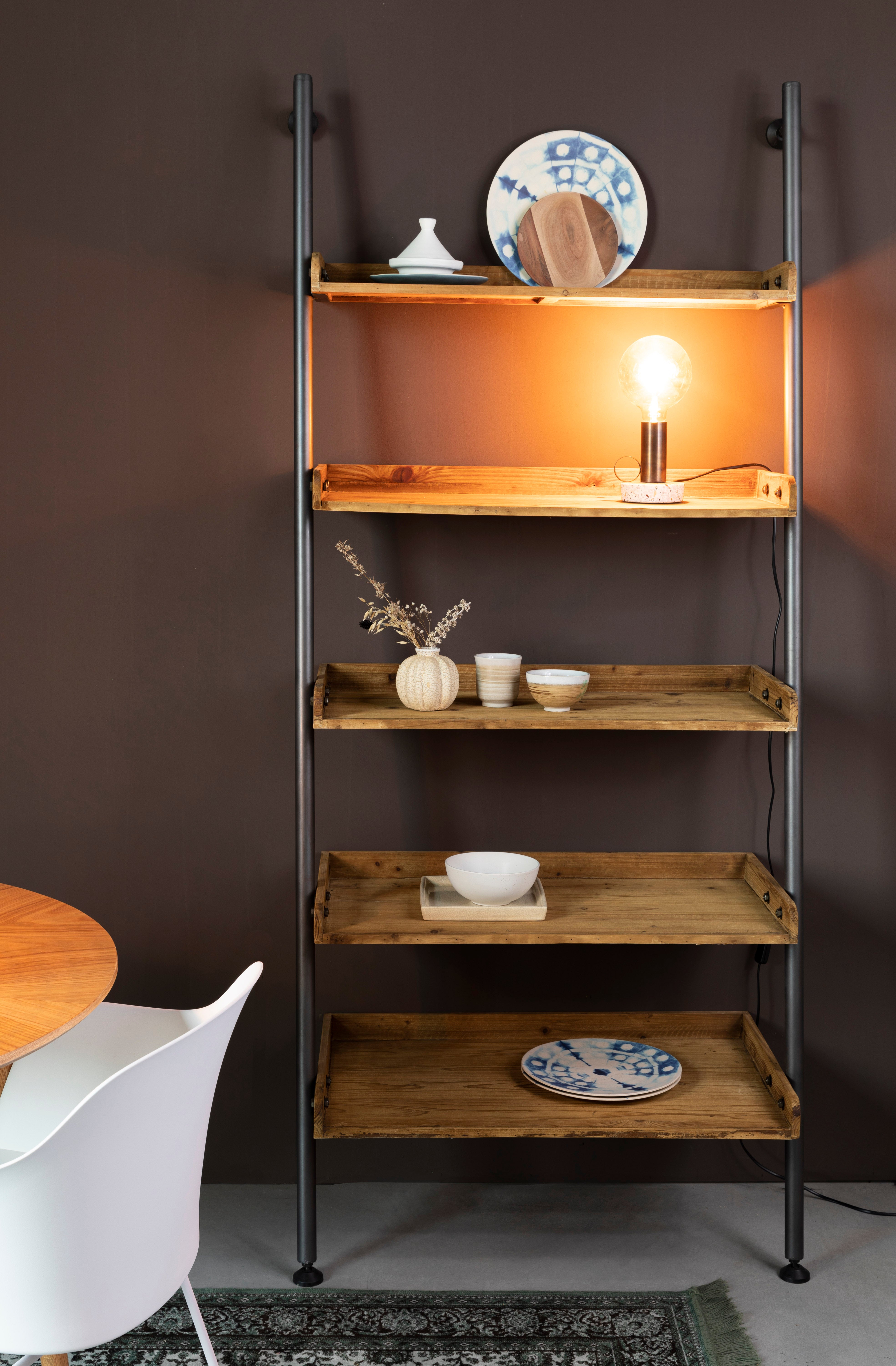 Regał WALLY drewno jodłowe